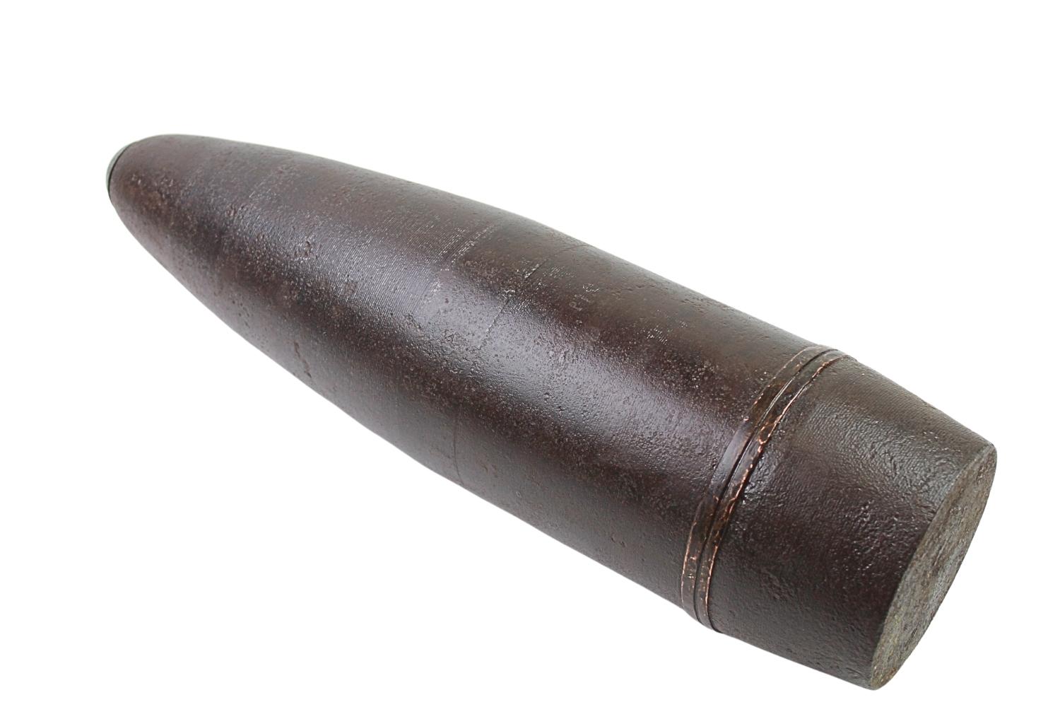 II RP Haubica 155mm wz.17 Schneider Skorupa kolekcjonerska