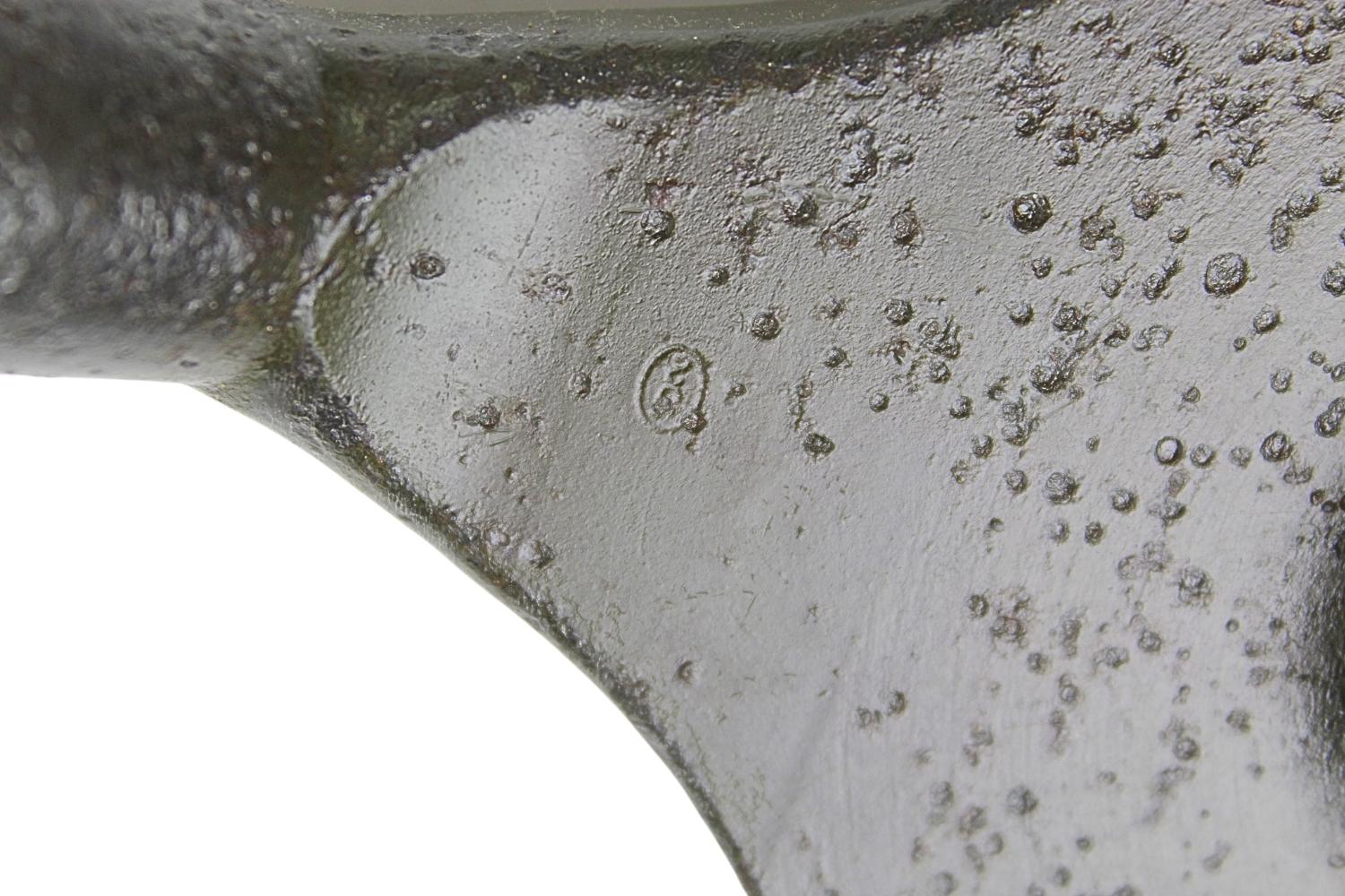 II RP Patelnia, dźwignia rygla zamka armata 37mm wz.36 Bofors 