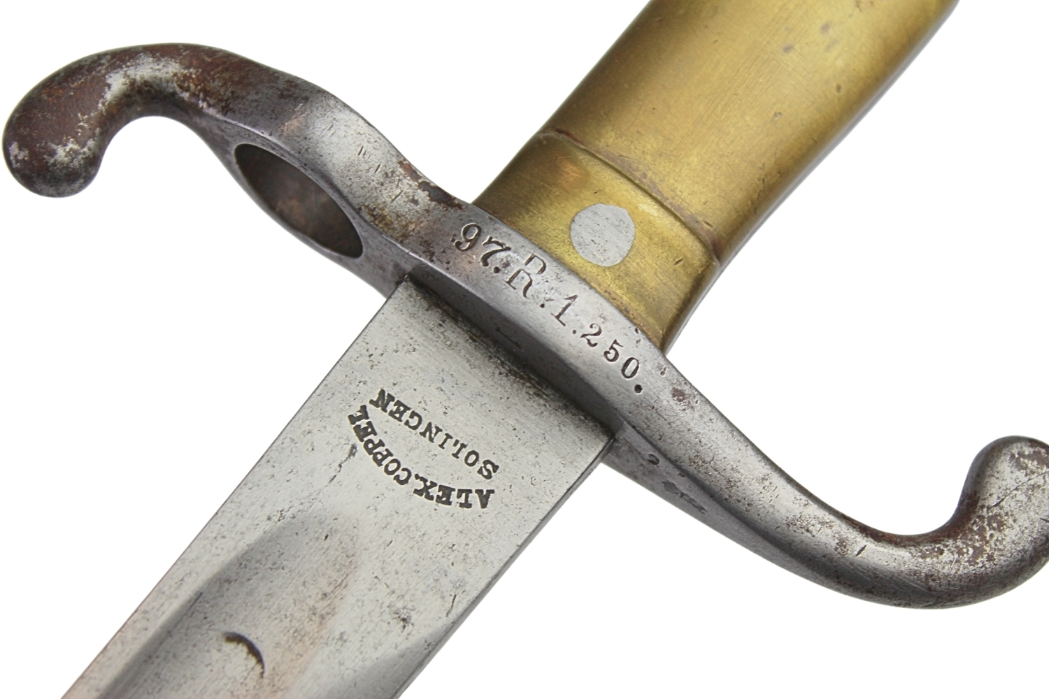 Bagnet niemiecki M71 Alex Coppel Solingen 1879