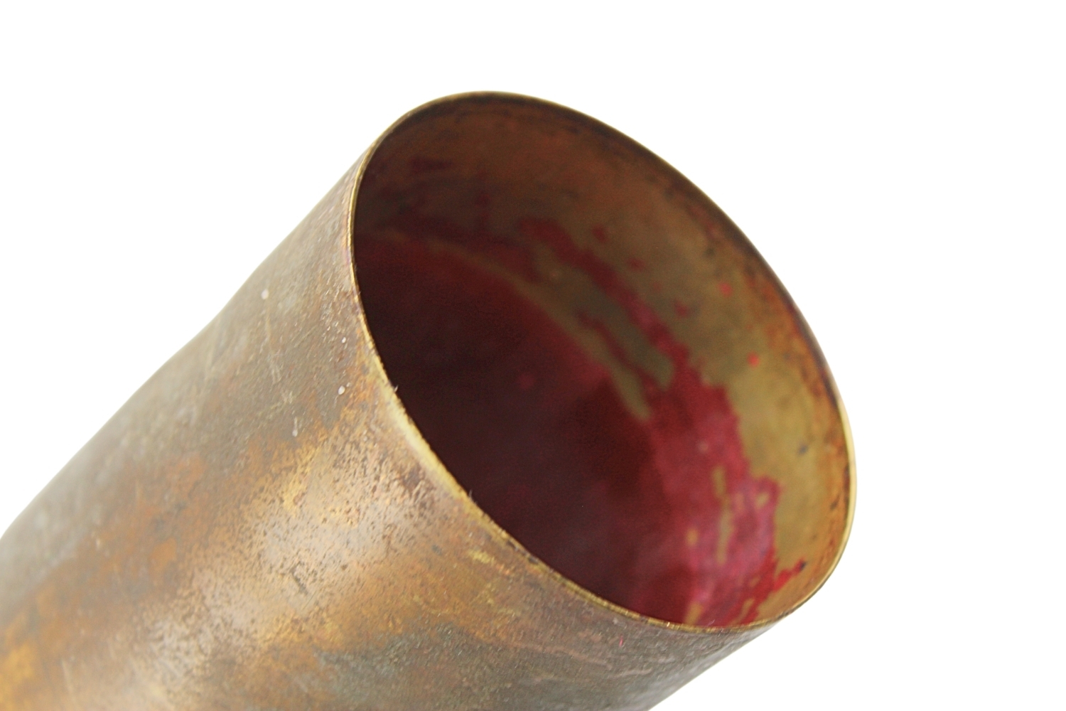 II RP Łuska armata Schneider 75mm wz.97 1934 skorupa dekoracyjna