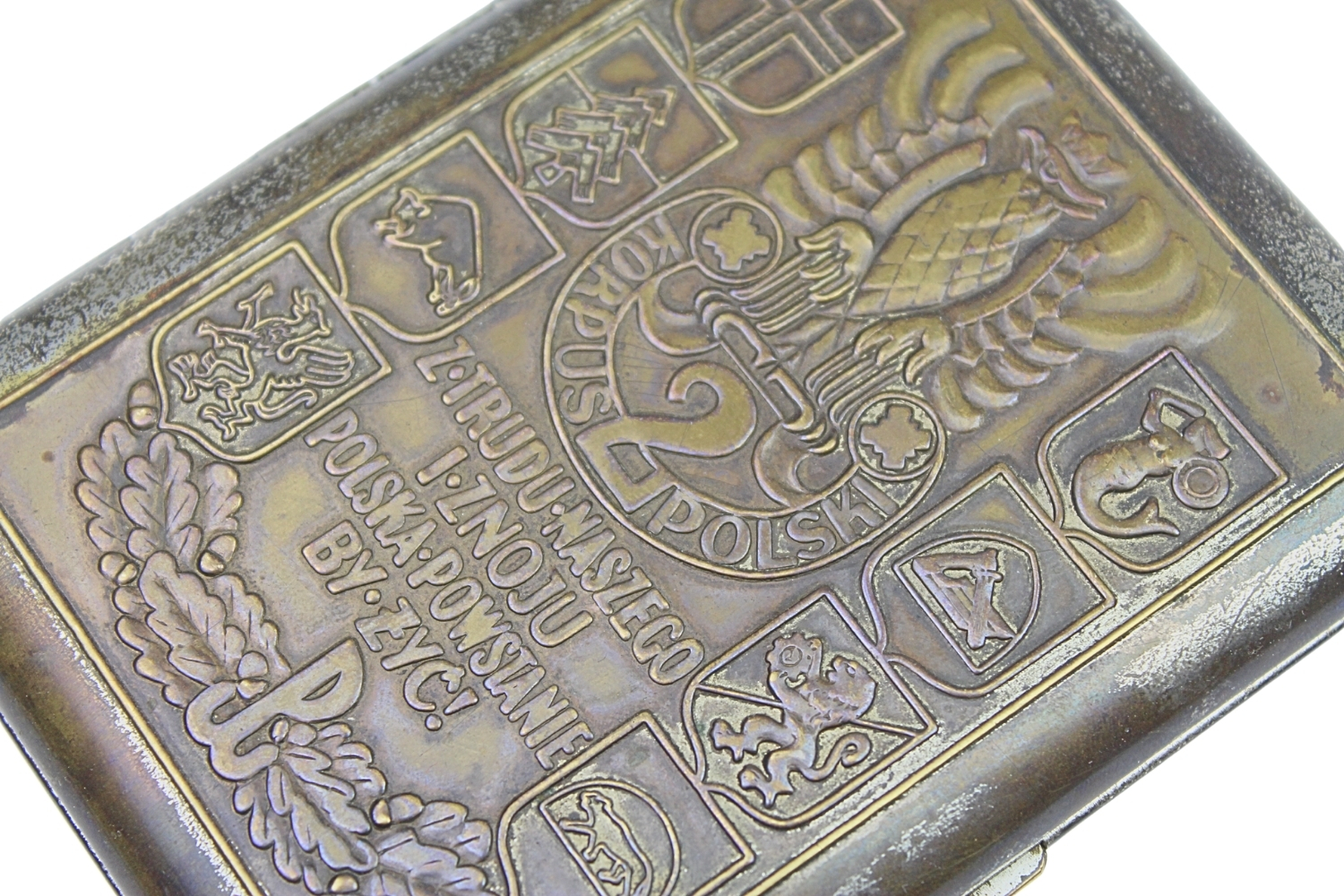 PSZnZ PAPIEROŚNICA PAMIĄTKOWA 2 KORPUS POLSKI