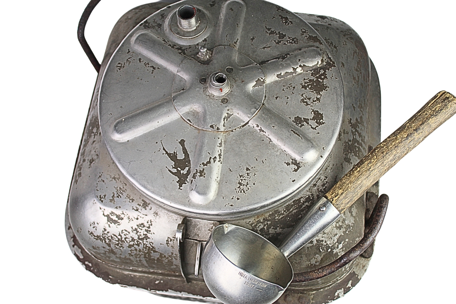 II RP Kocioł z chochlą Huta Ludwików 1937