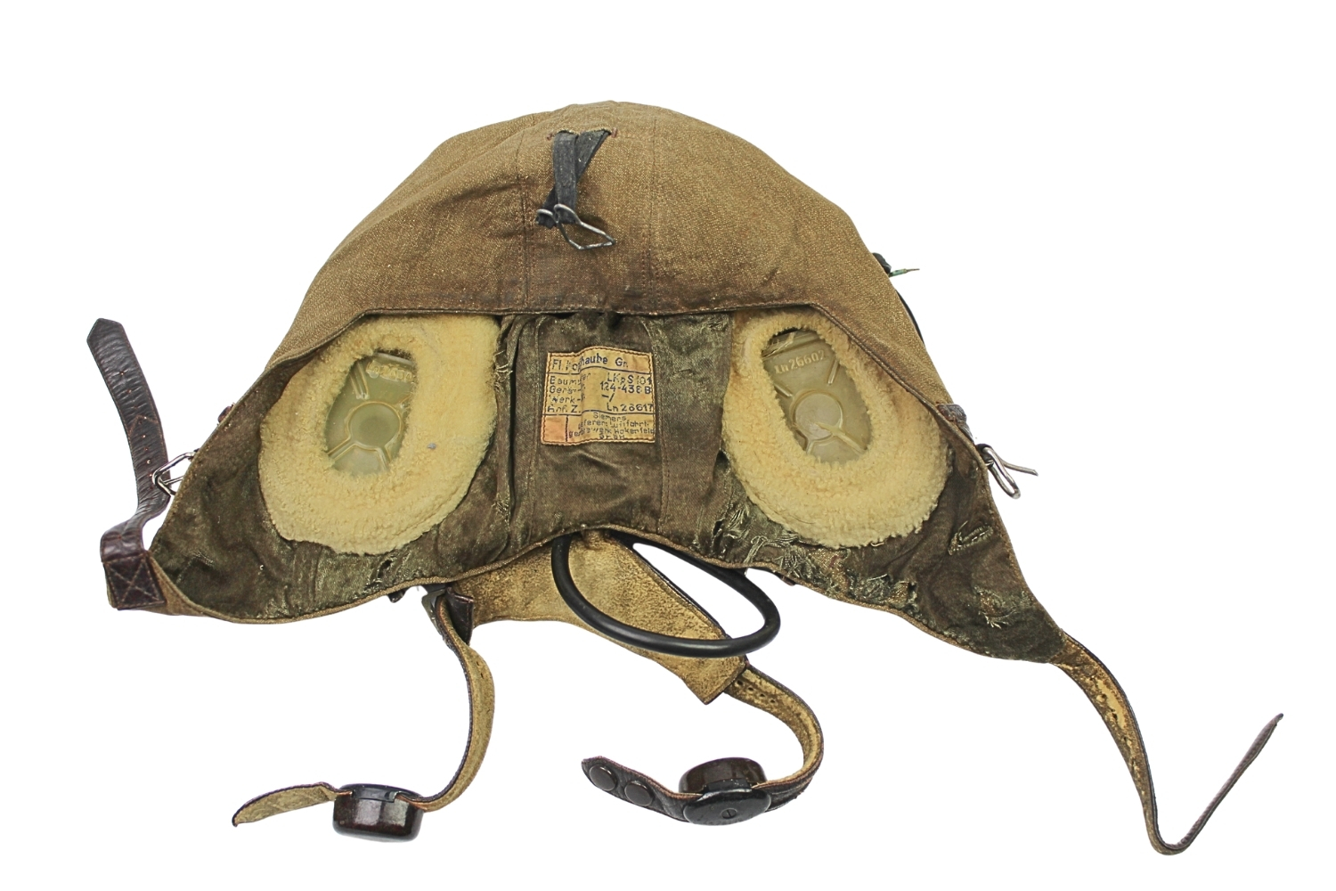 NIEMCY HEŁMOFON LOTNICZY LUFTWAFFE