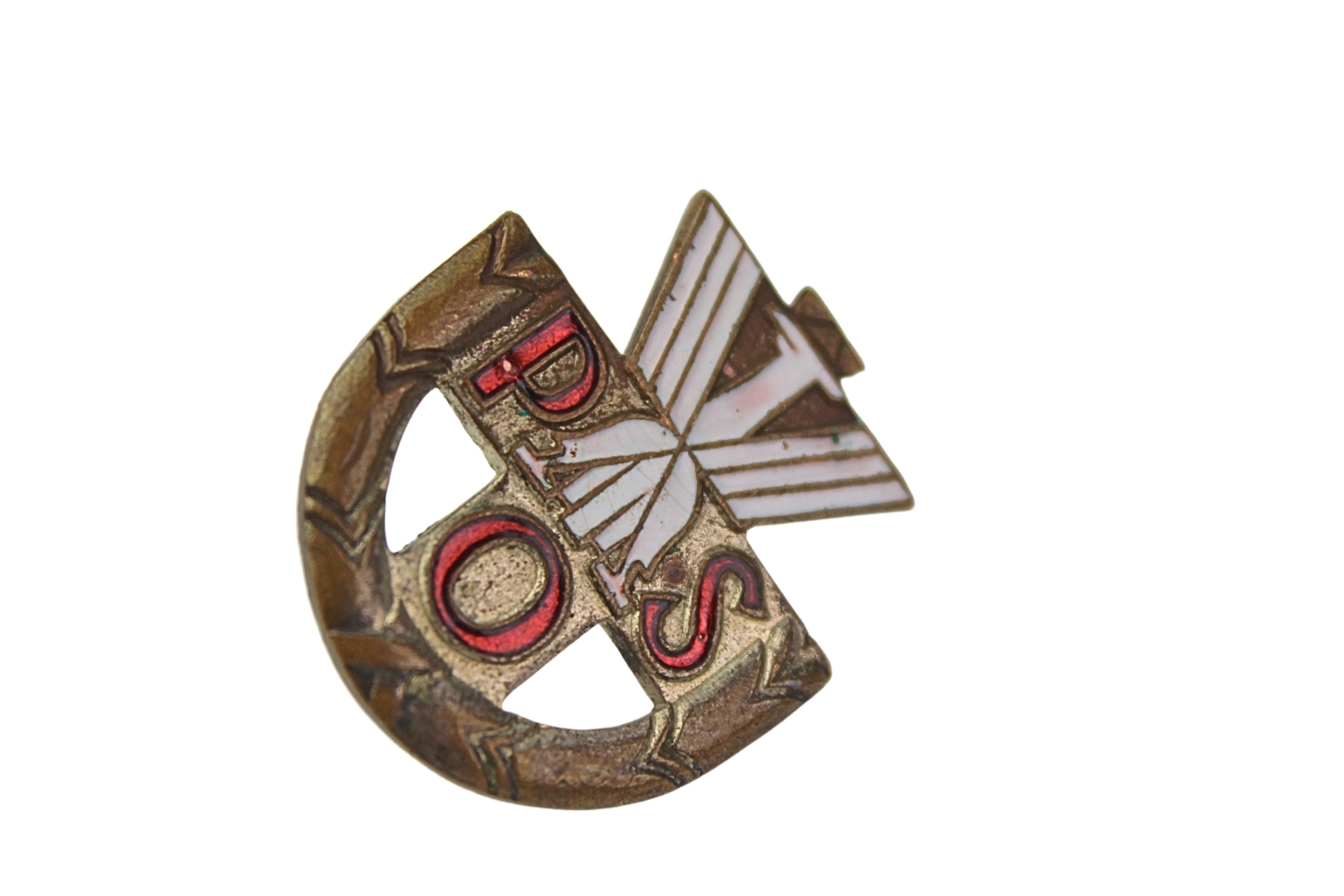 II RP Odznaka POS Bracia Sztajnlager Warszawa