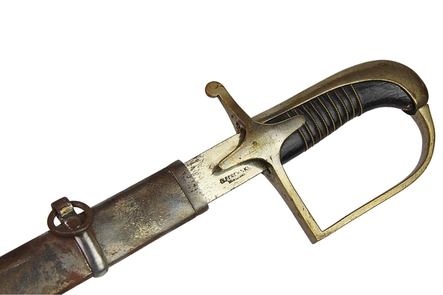 II RP Szabla podoficerska wz.21 22 G. Borowski Warszawa