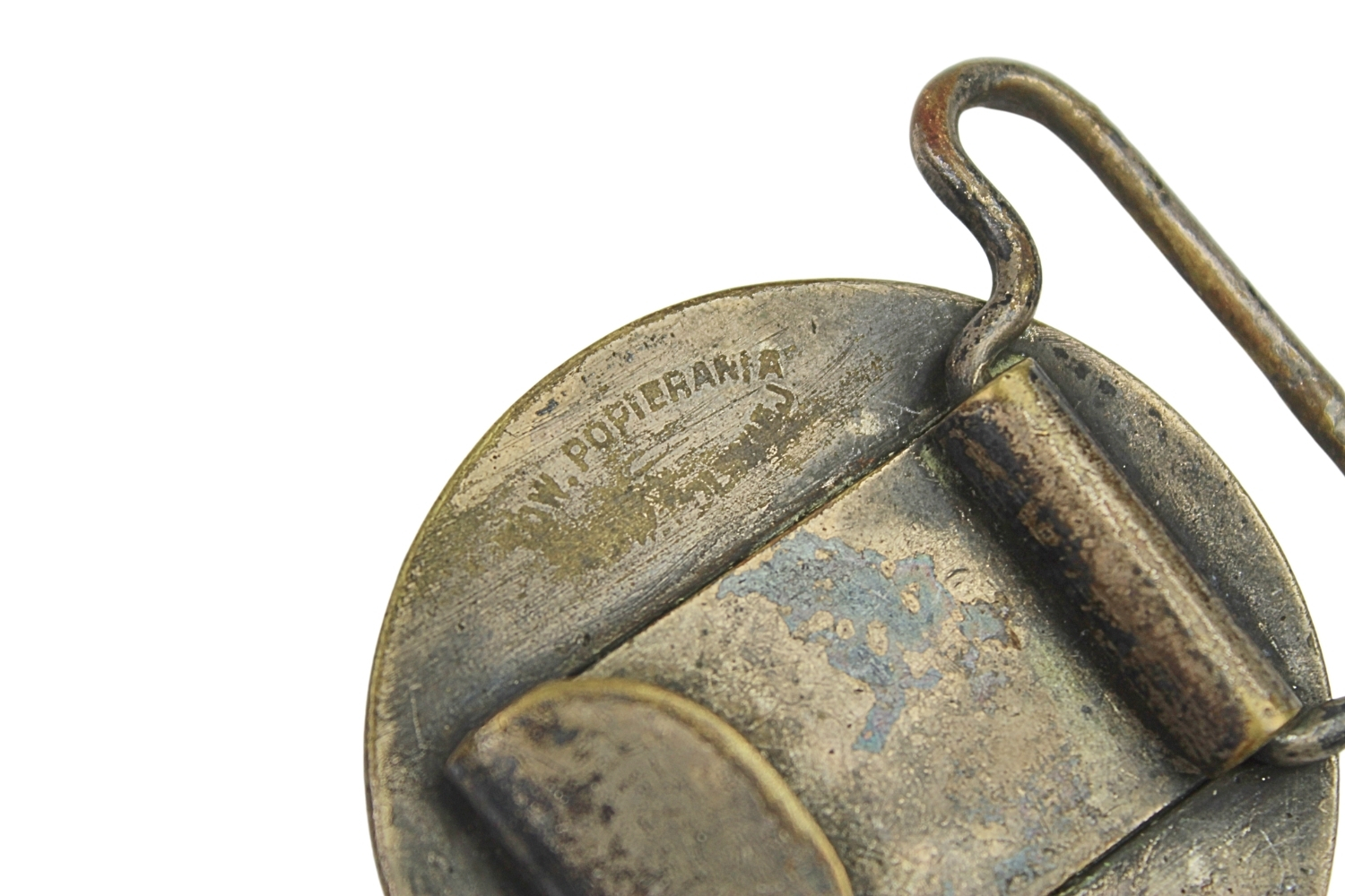 II RP Klamra do pasa salonowego wz.28 Tow. Popierania Twórczości Polskiej Rzadkość 