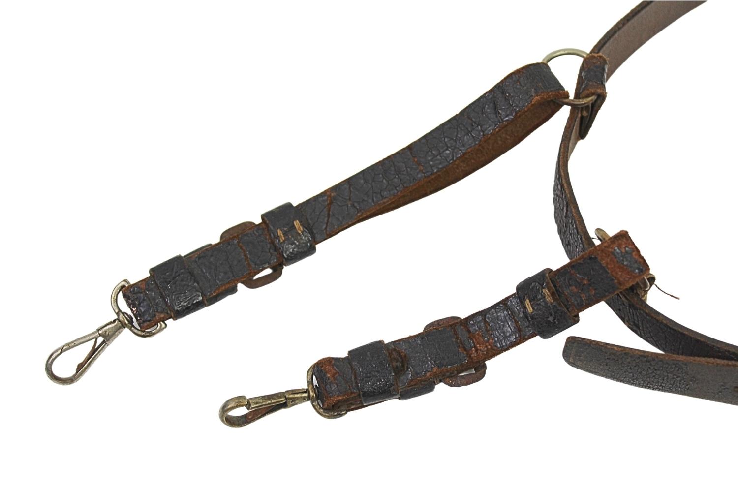 II RP Pasek z rapciami do noszenia szabli pod płaszczem wz.1919