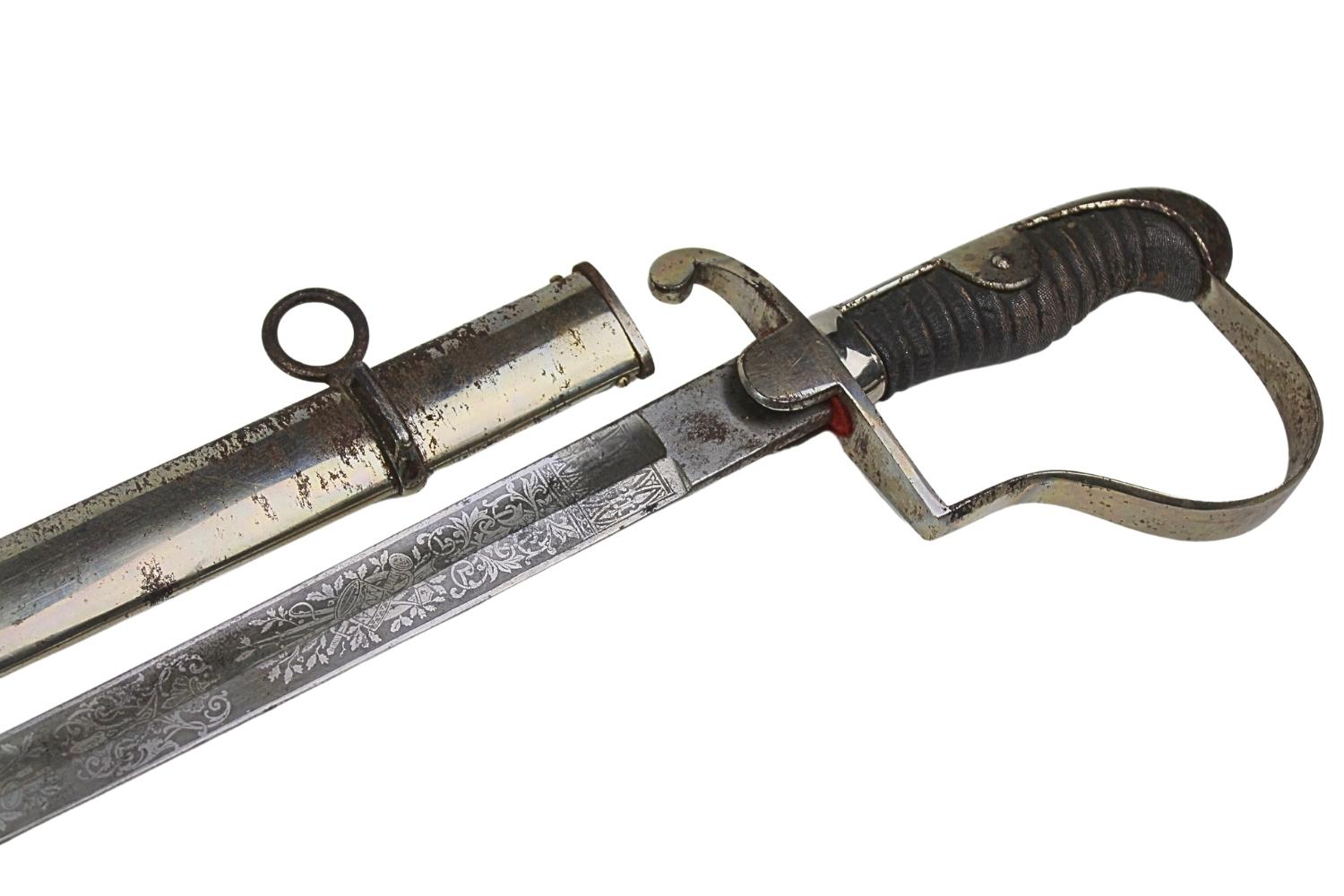 SZABLA NIEMIECKA 1873 WK&C DEKOR