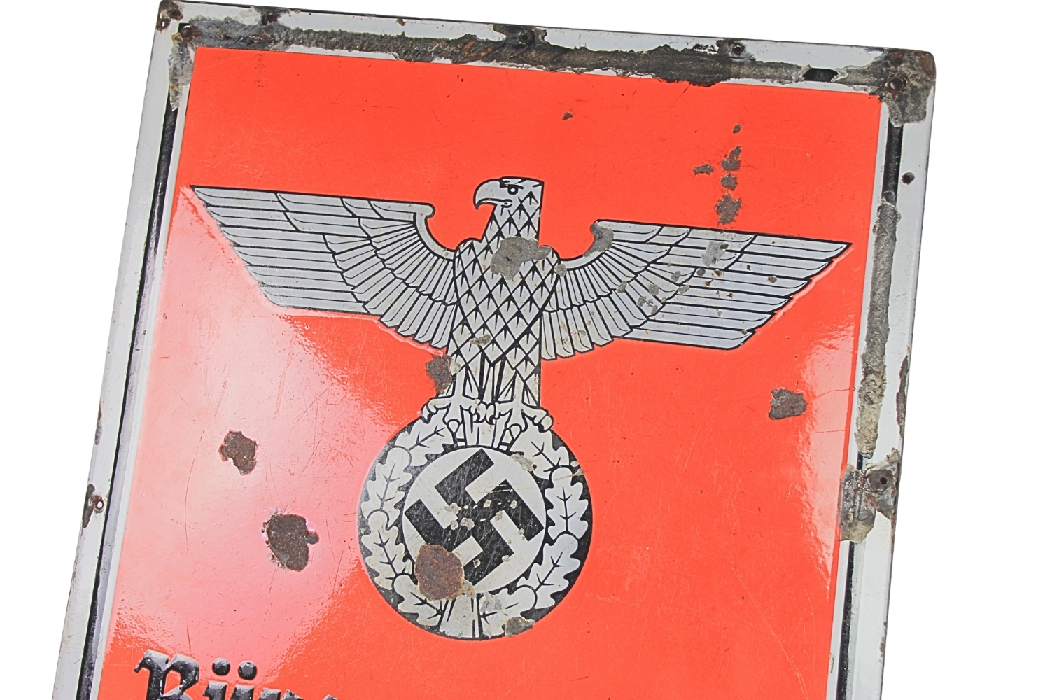 Tablica Szyld Burmistrz III Rzesza Nitschmann 