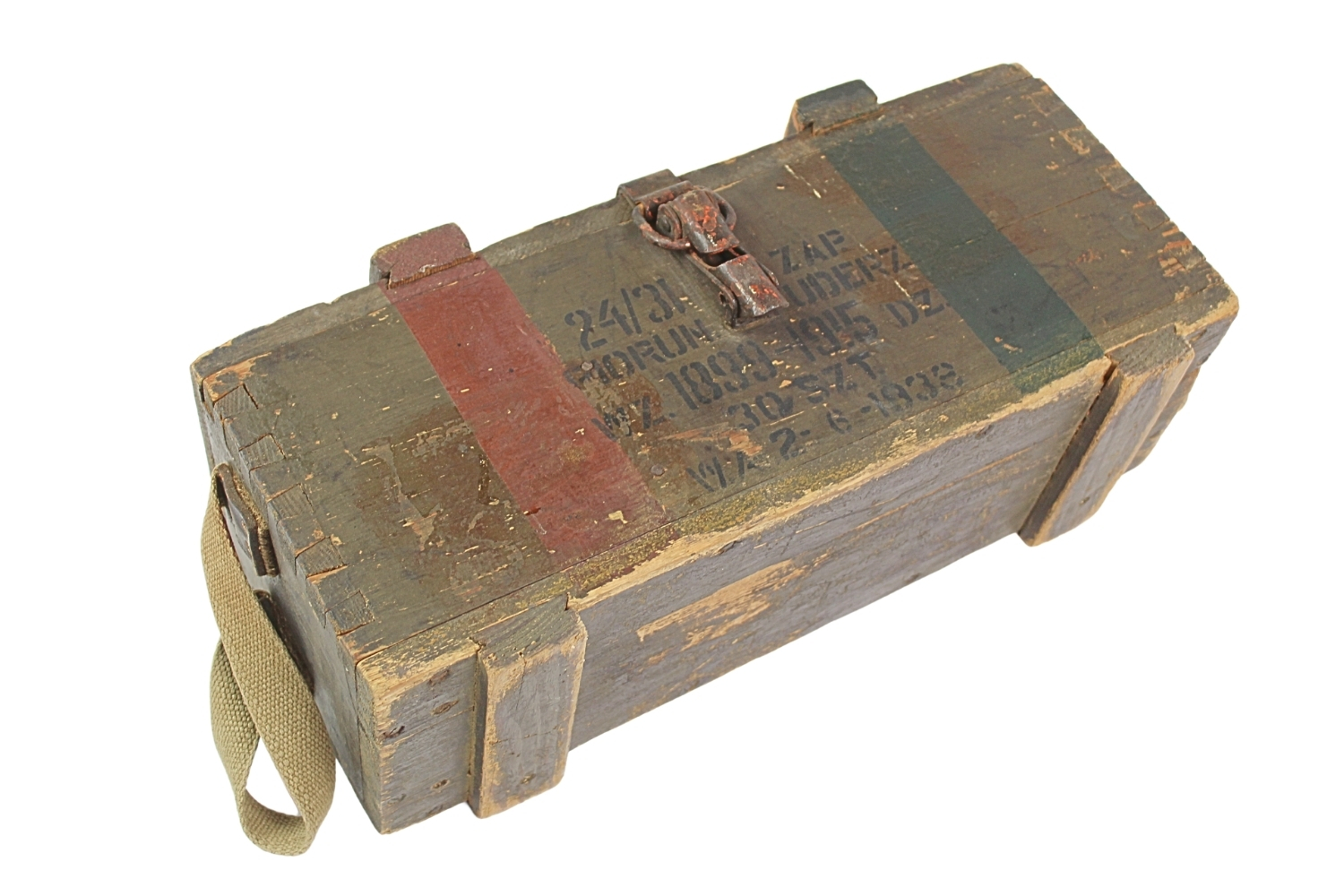 II RP Skrzynka na 30szt. zapalników wz.99/15 W.A.2 1938 W.Borowski 1937