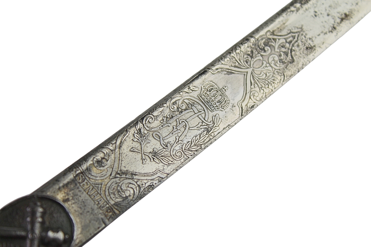 Szabla niemiecka oficera artylerii Saksonia XIXw.