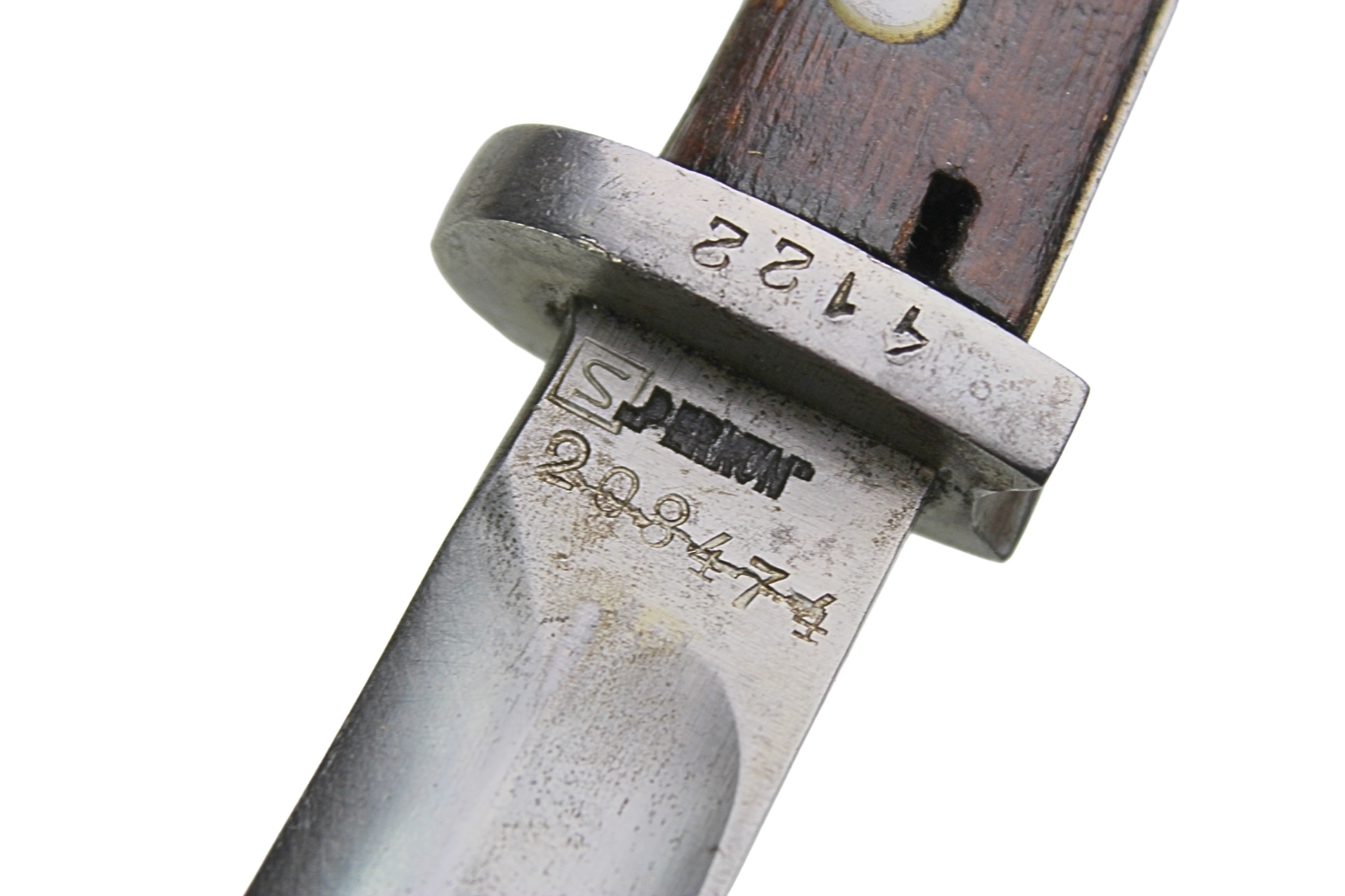 II RP Bagnet wz.24 "Perkun" z oznaczeniem wzoru