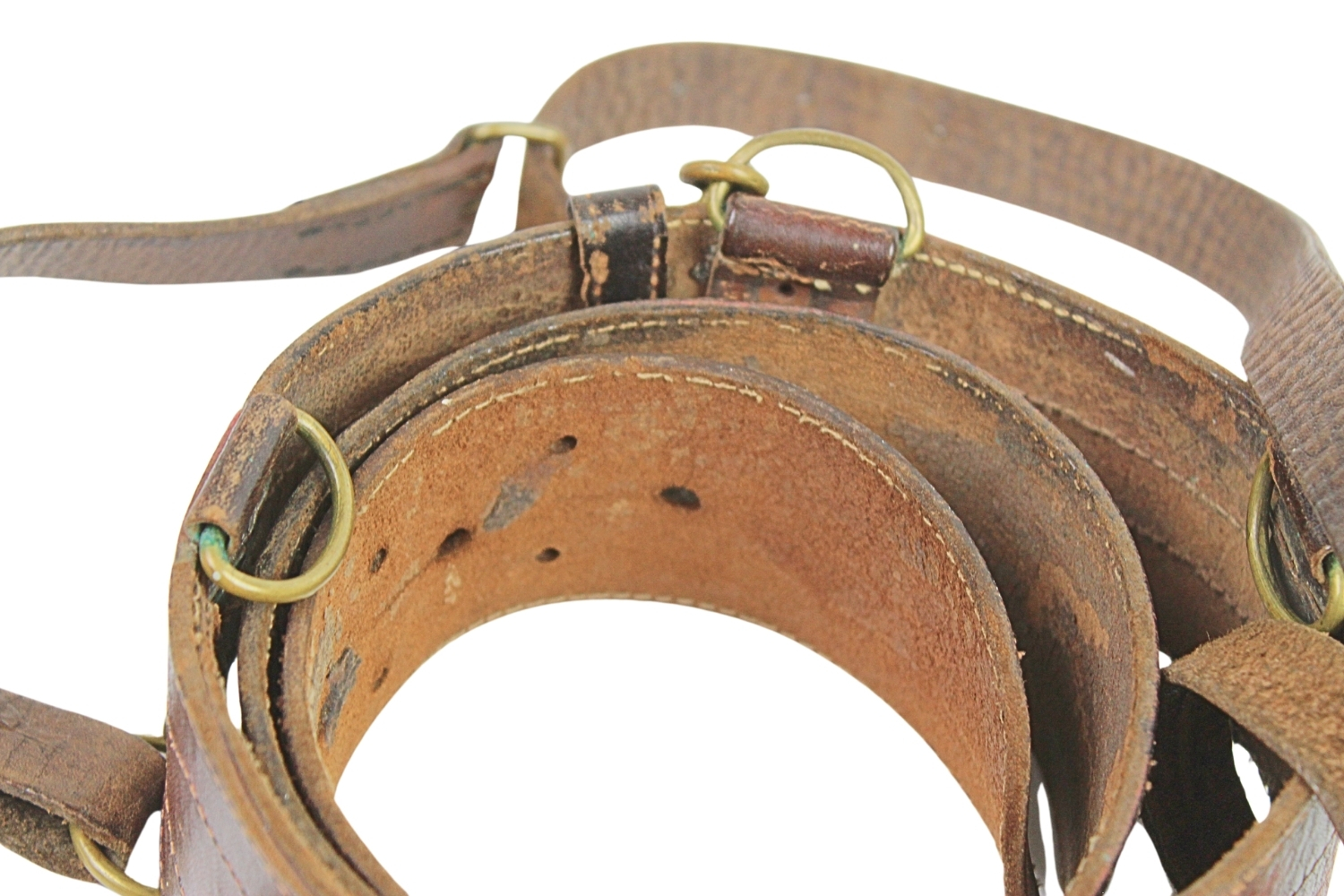 II RP Pas oficerski wz.24 z koalicyjką