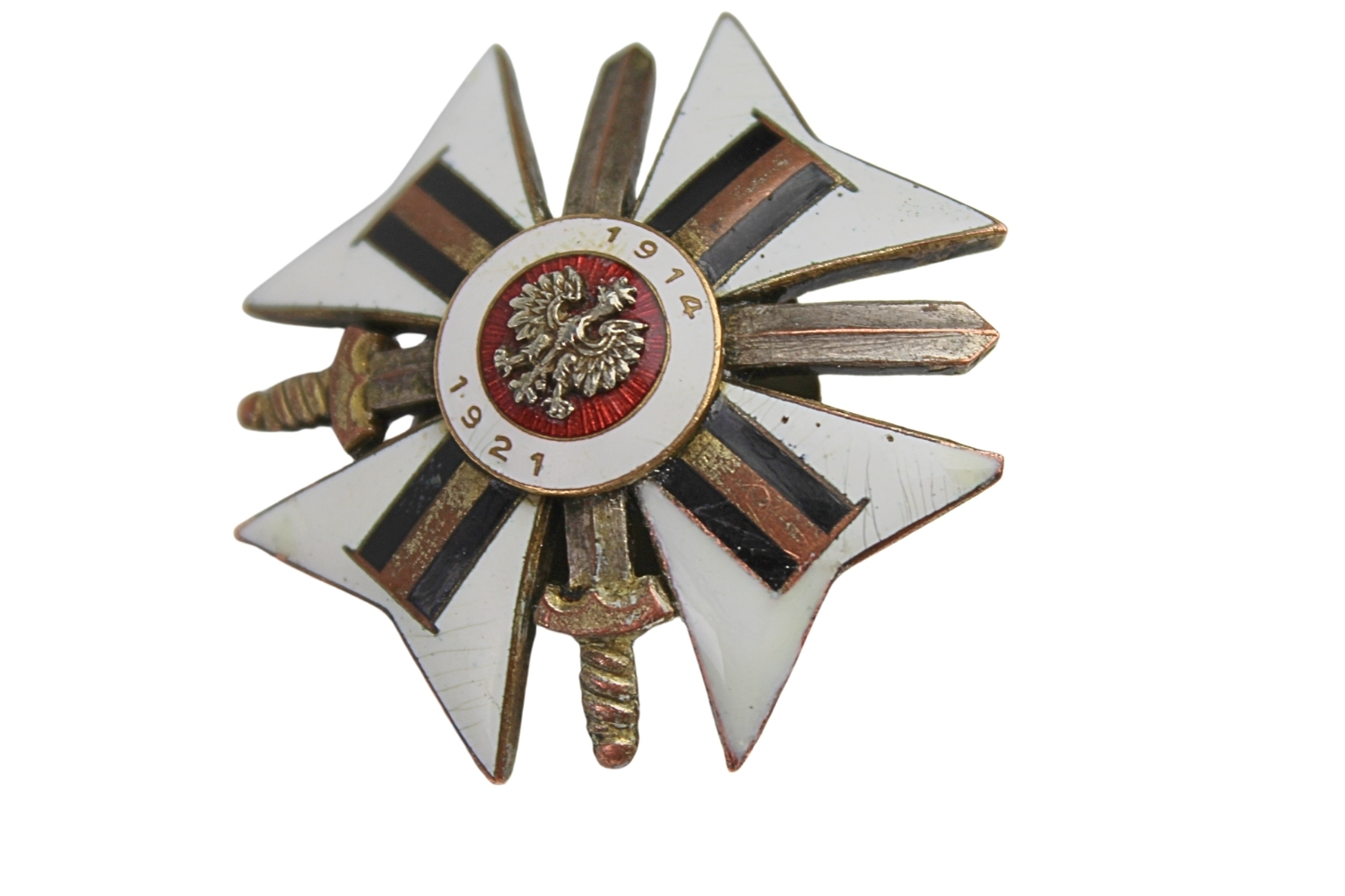 II RP Odznaka Związek Byłych Ochotników Armii Polskiej