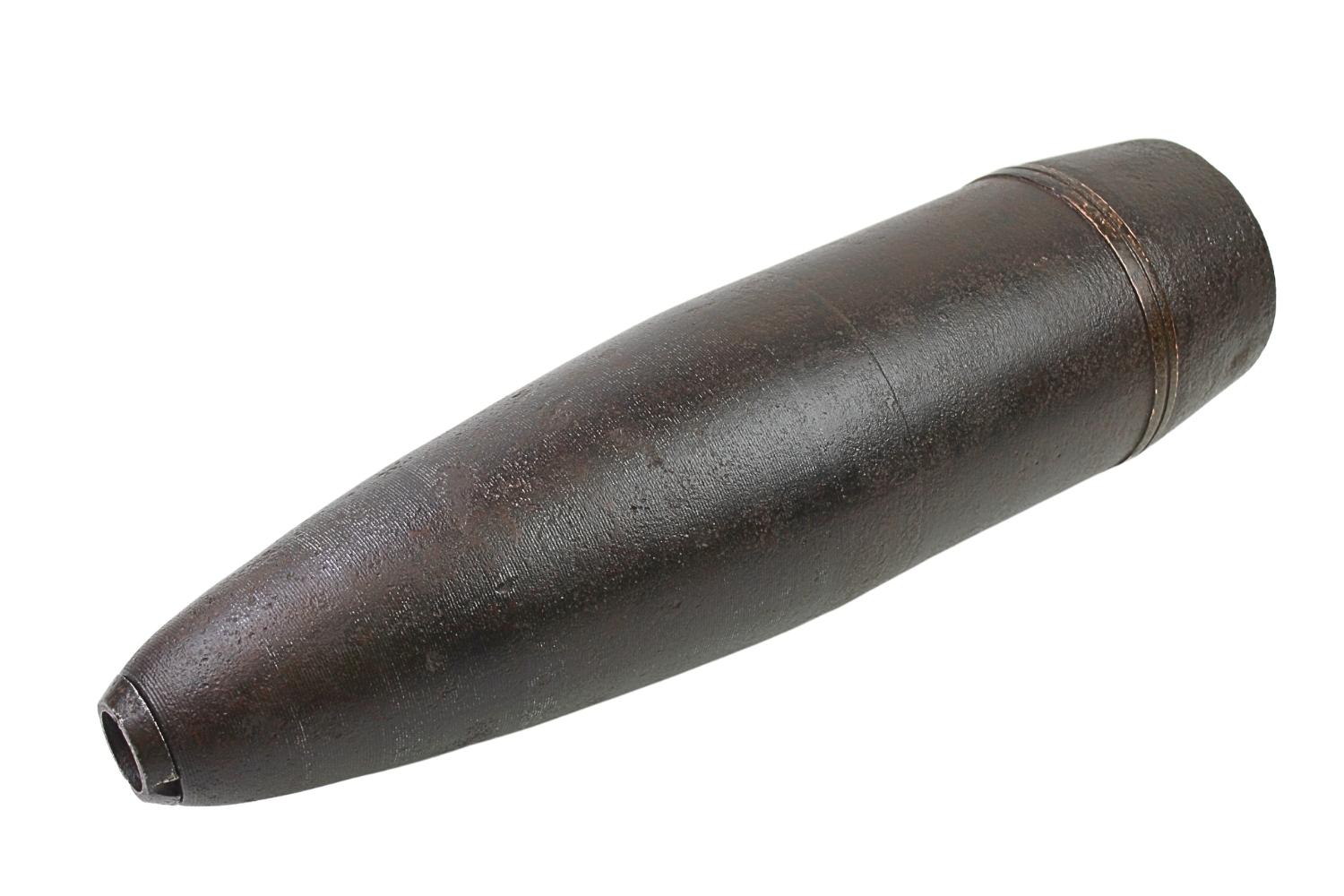 II RP Haubica 155mm wz.17 Schneider Skorupa kolekcjonerska