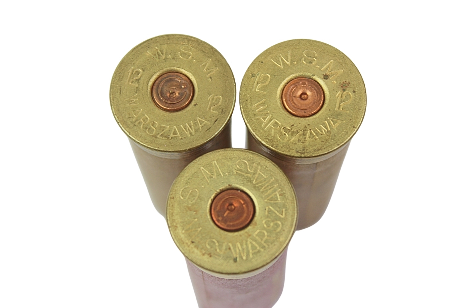 II RP Zestaw łusek 12 GA Warszawska Spółka Myśliwska