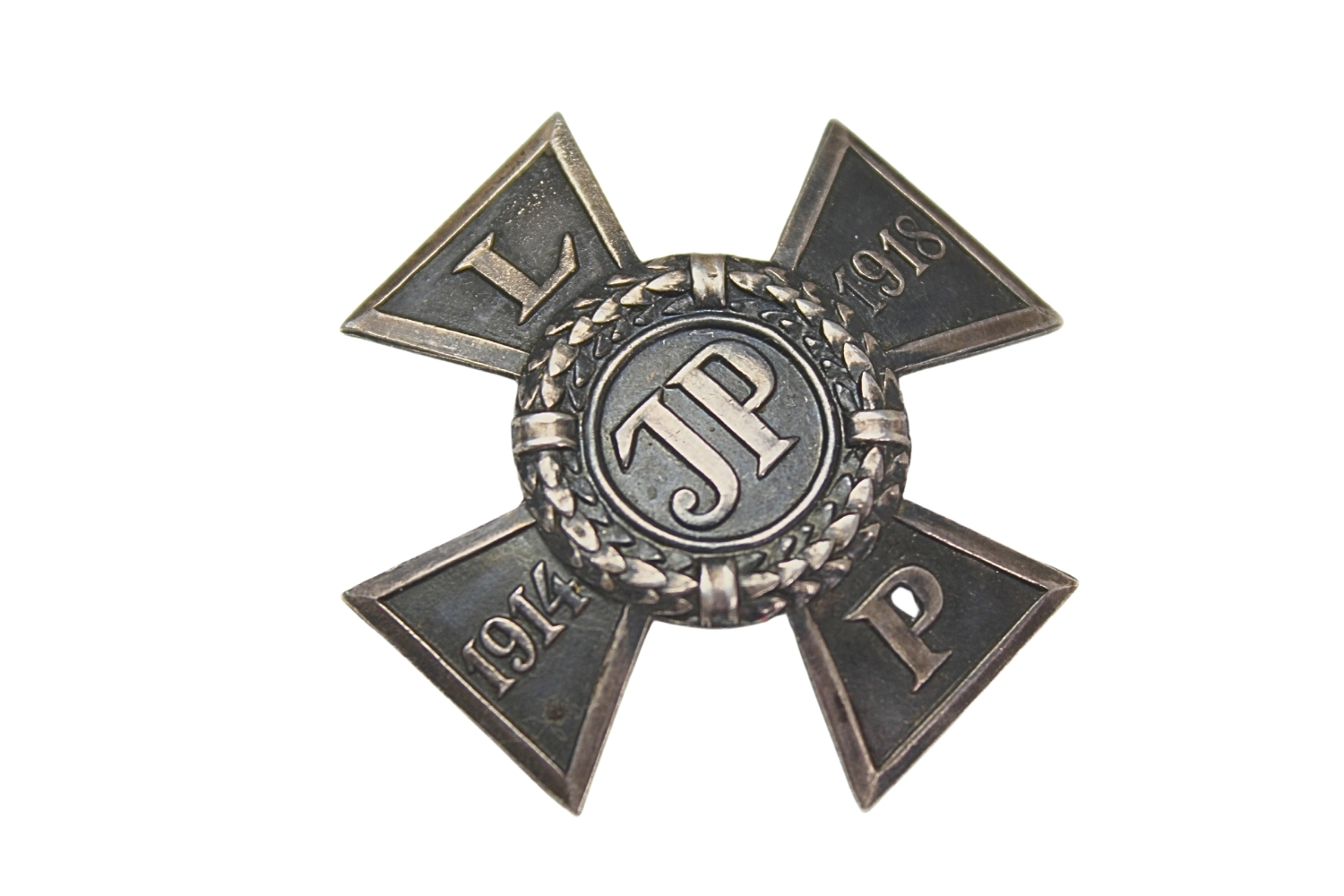 II RP KRZYŻ LEGIONOWY JP 1914-1918 J. MICHROWSKI SREBRO