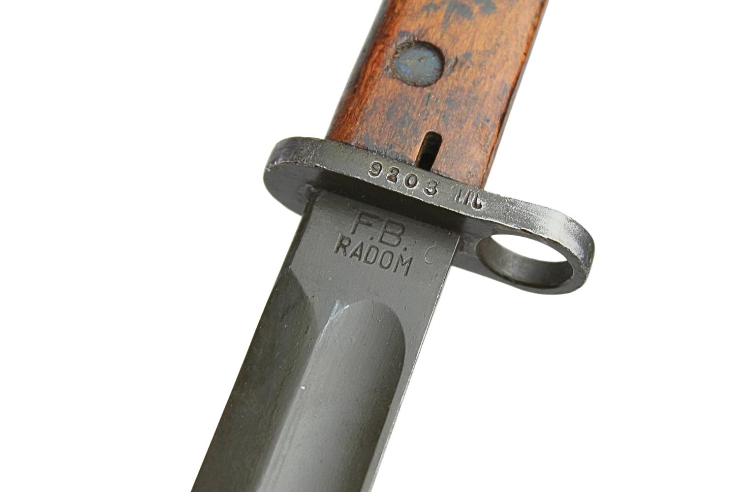 II RP Bagnet wz.29 F.B. Radom Mobilizacyjny 1939 Parkeryzowany 