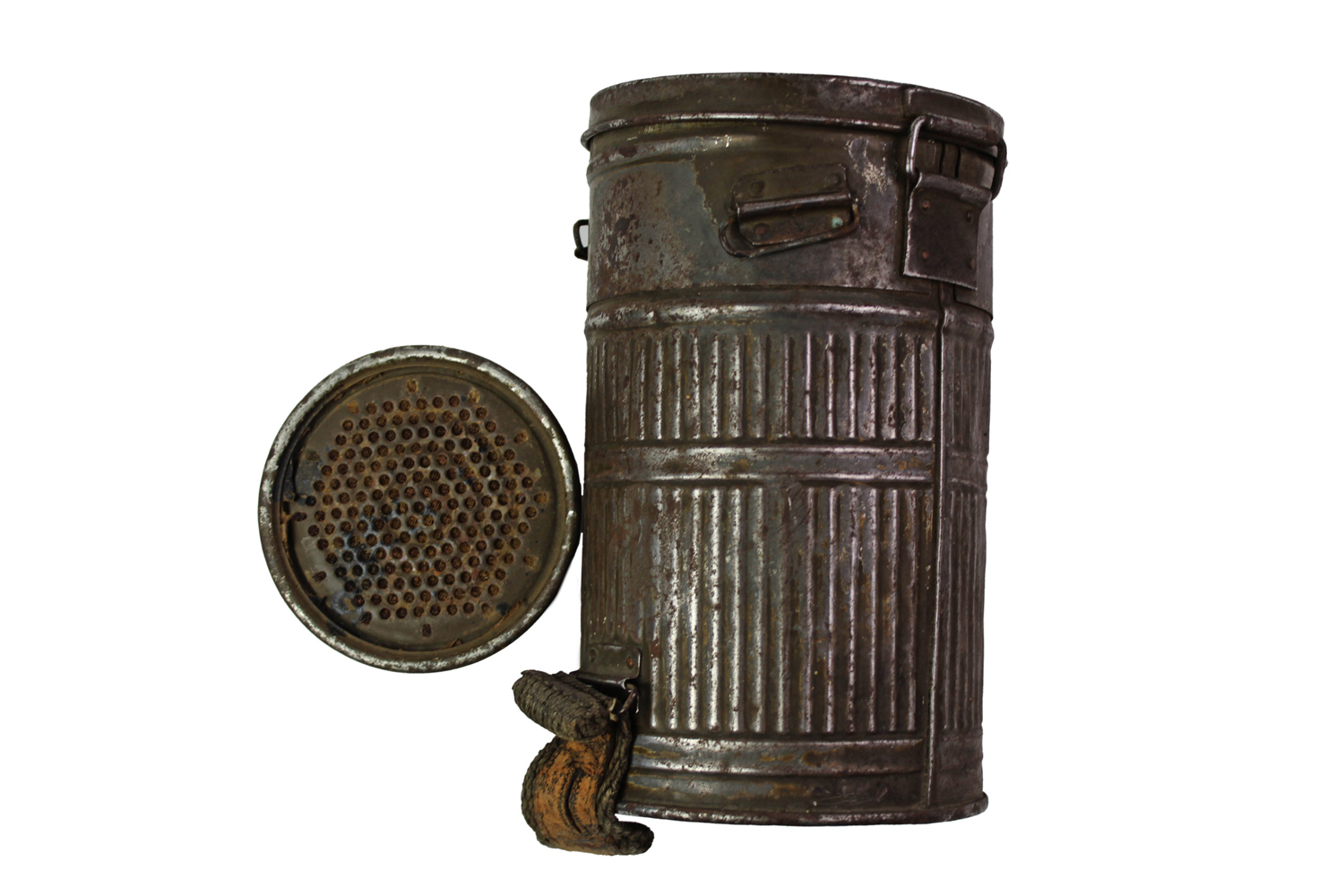 II RP Puszka na maskę RSC wz.24 + pochłaniacz