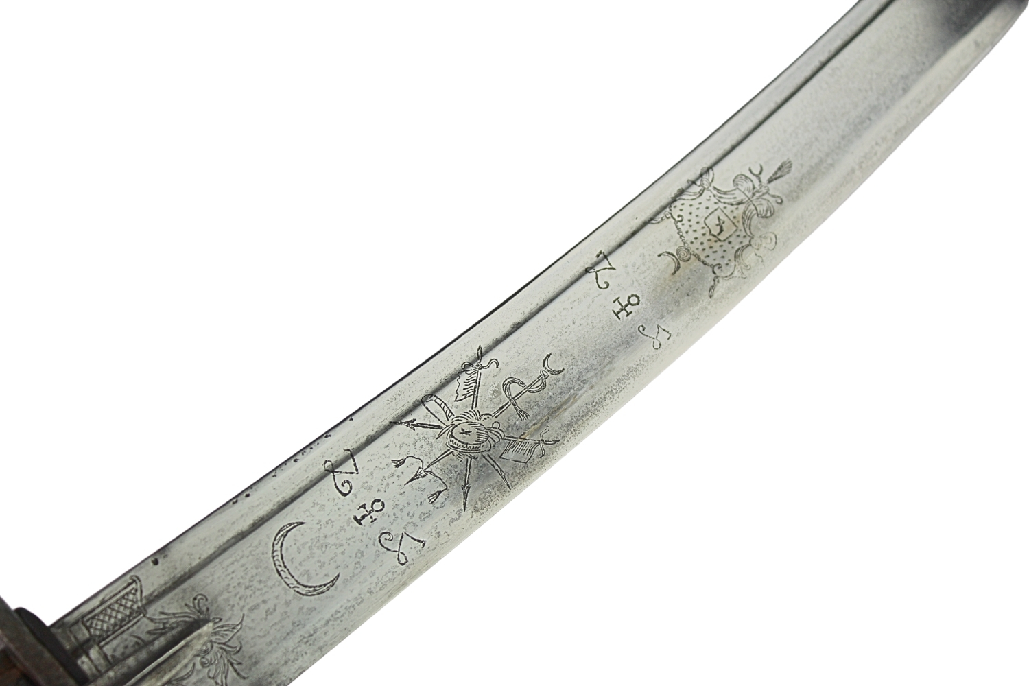 Szabla huzarska XVIII W.