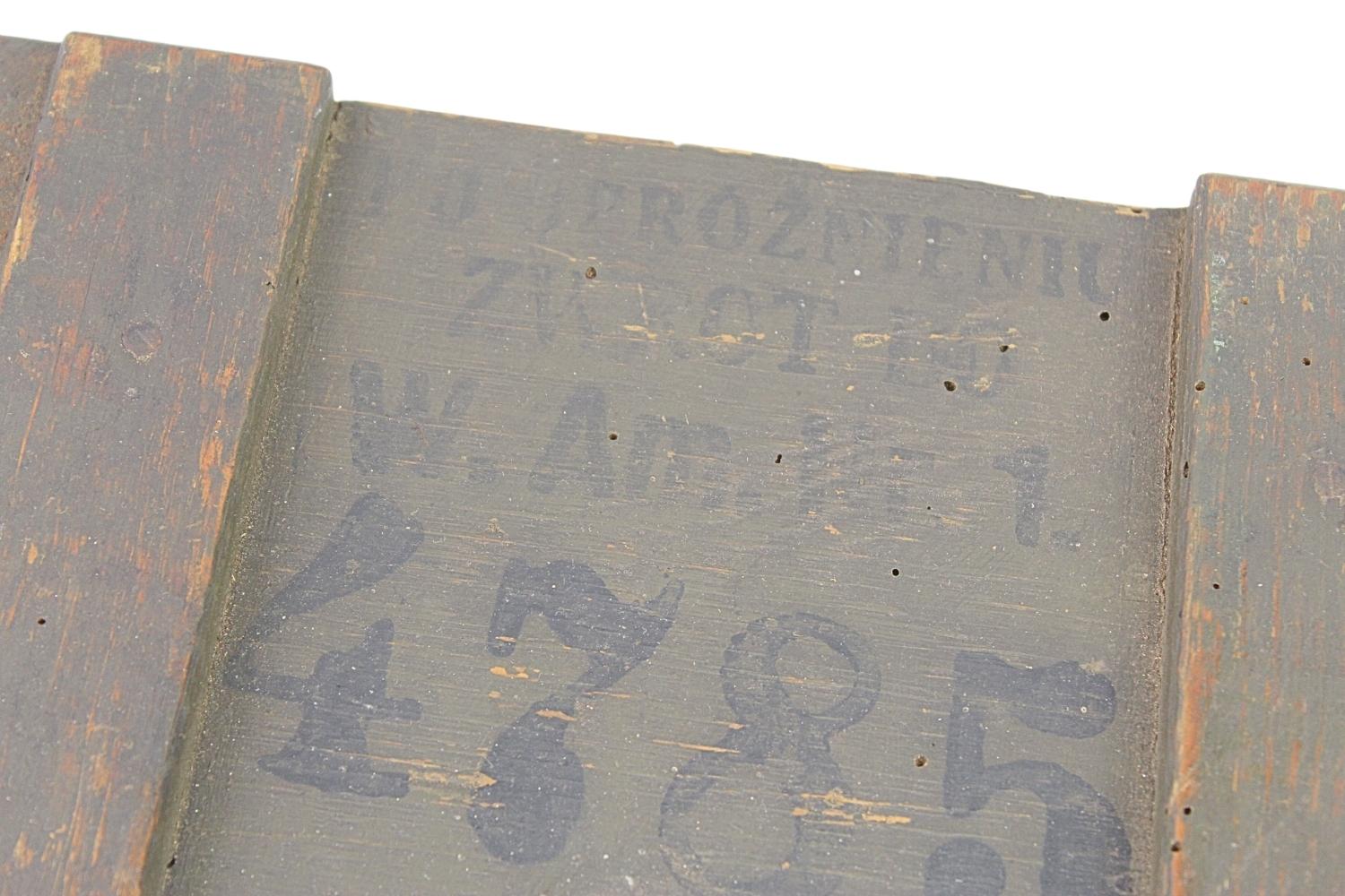 II RP Skrzynka na 1260szt. Amunicji 7,92mm „S”