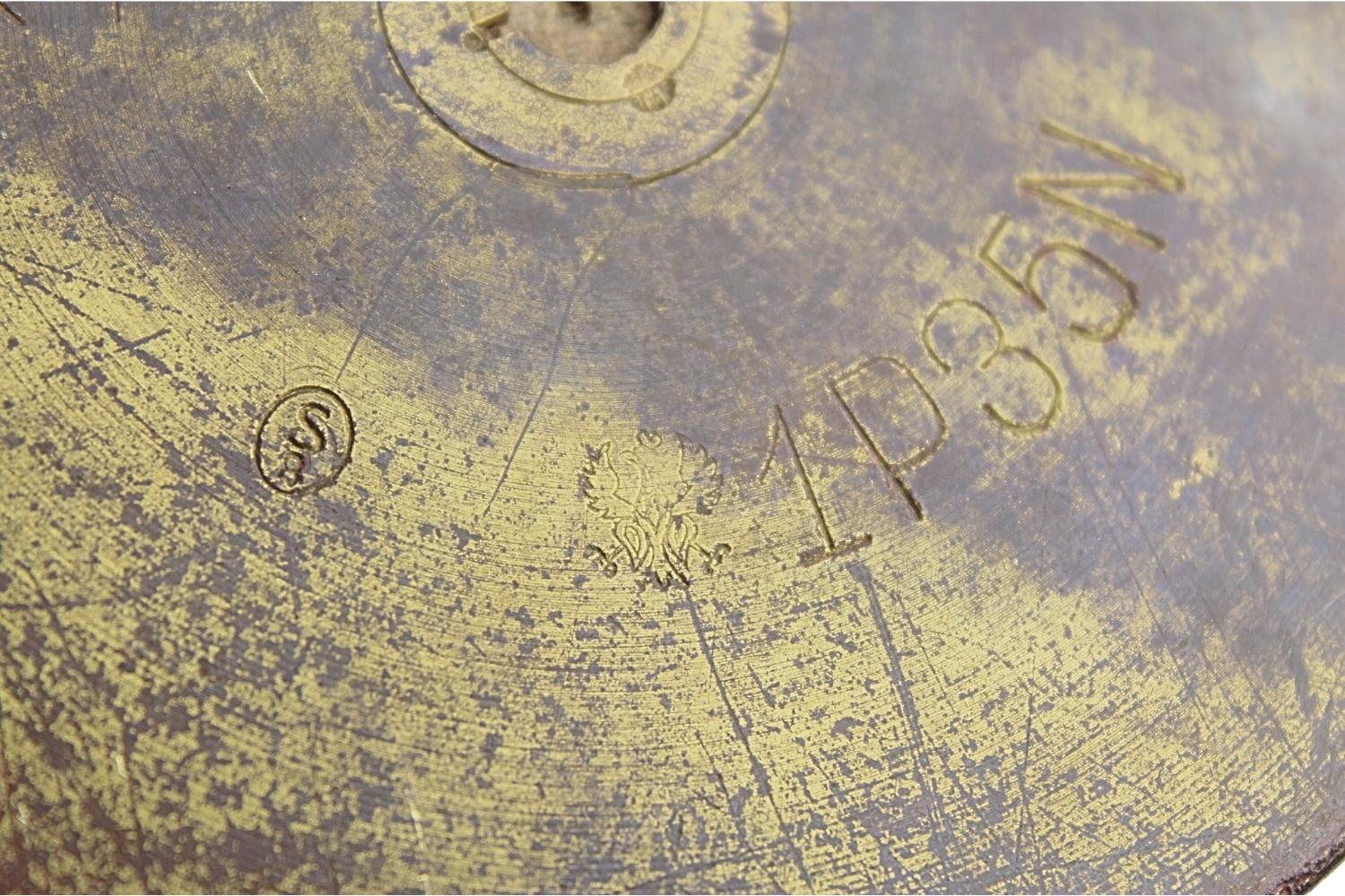 II RP Łuska haubica 100mm wz.14 19 1935 Orzeł Skorupa Dekoracyjna