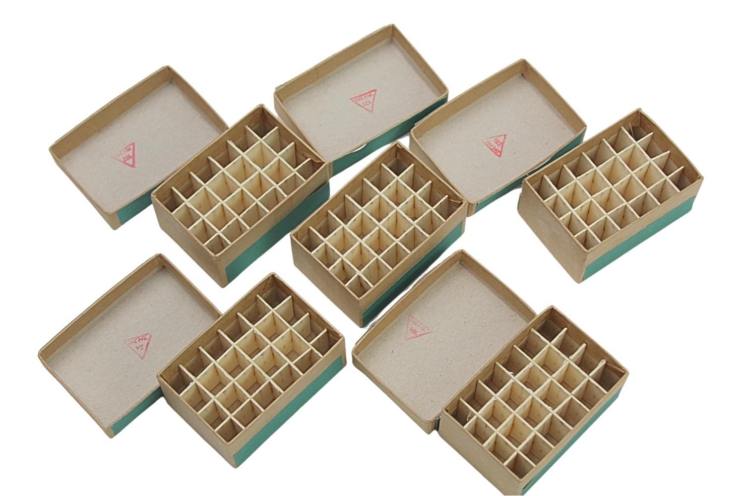 Zestaw opakowań po amunicji 9mm F.A. Skarżysko 