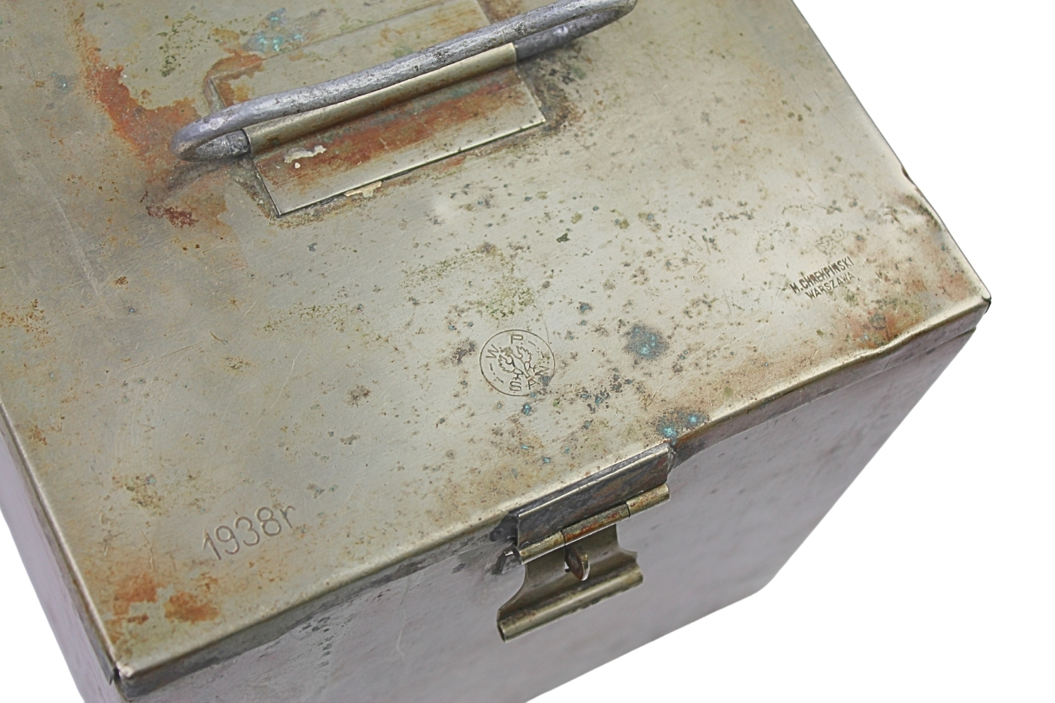 II RP Pudełko WP SAN  M. Chrempinski Warszawa 1938