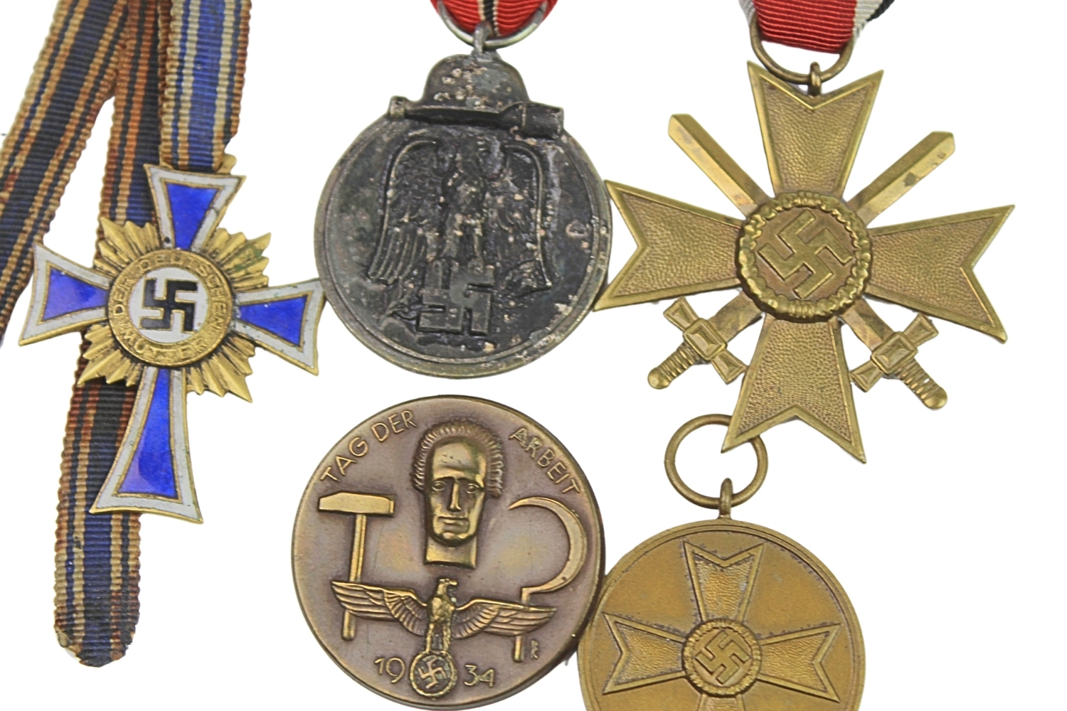 Zestaw niemieckich odznaczeń III Rzesza 