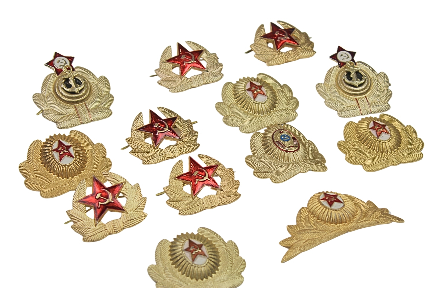 Duży zestaw kokard ZSRR