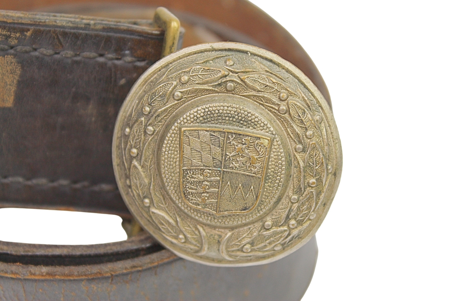 Niemiecki pas oficerski z klamrą landową