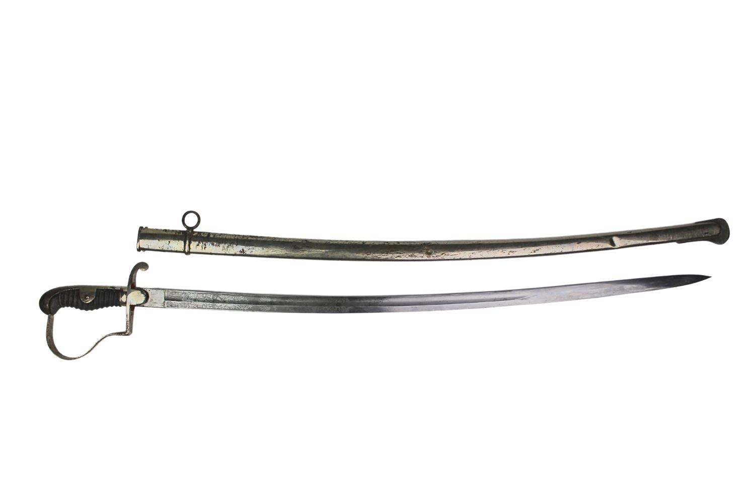 SZABLA NIEMIECKA 1873 WK&C DEKOR