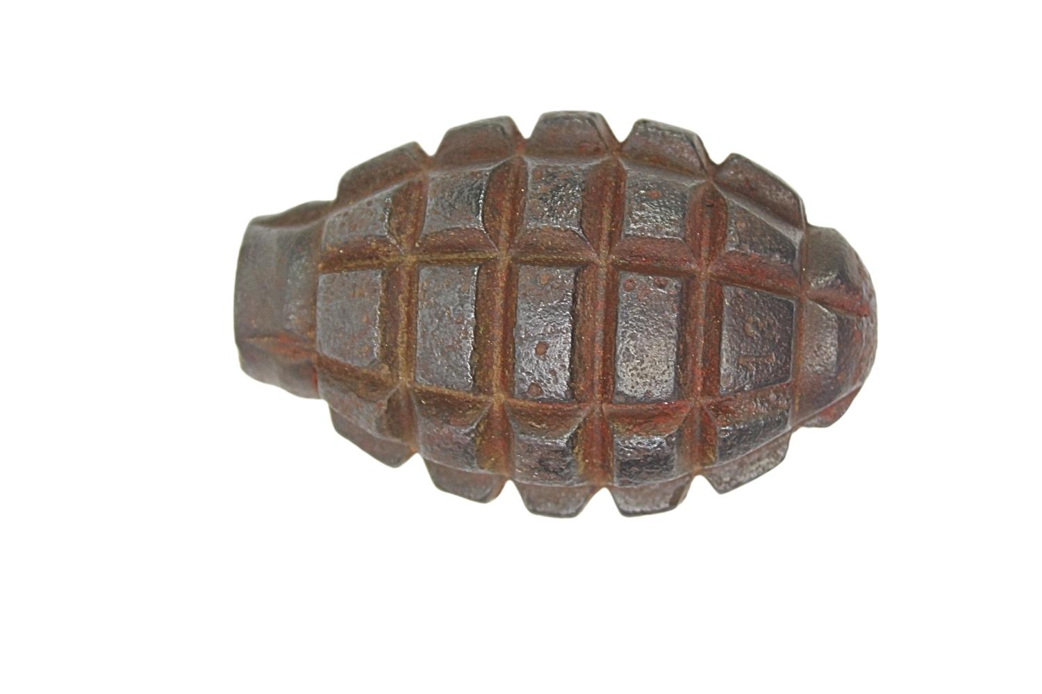 II RP Granat obronny wz.33 Sosnowiec-Modrzejów Skorupa Kolekcjonerska 