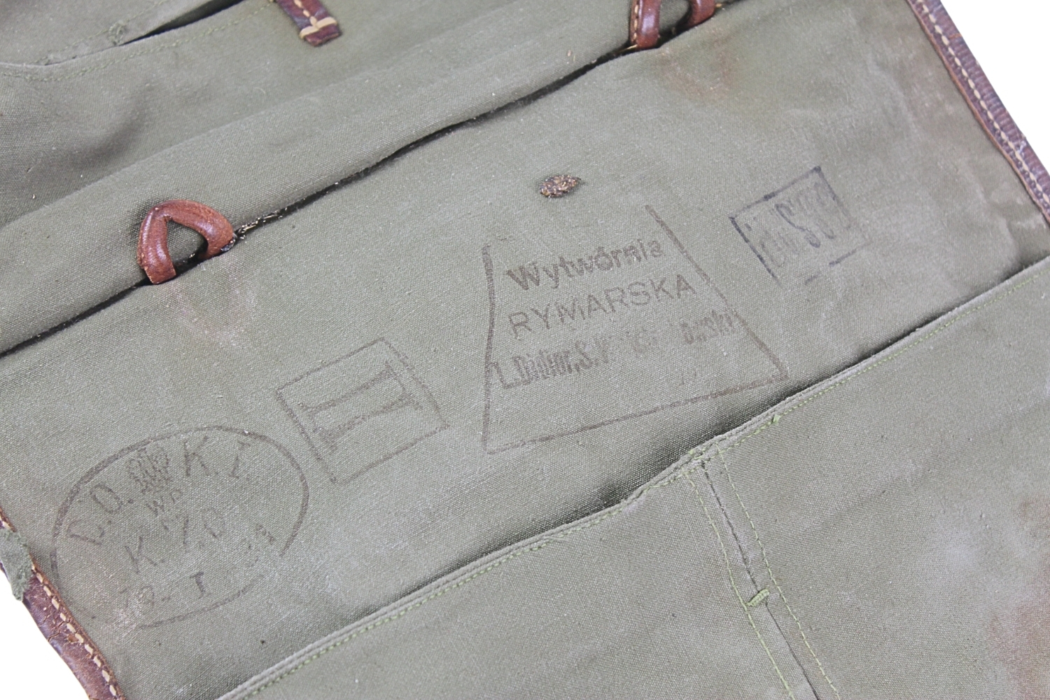 II RP Tornister wz.27 3 Bat. Saperów Wytw. Rym. Didier i Wojciechowski 1931