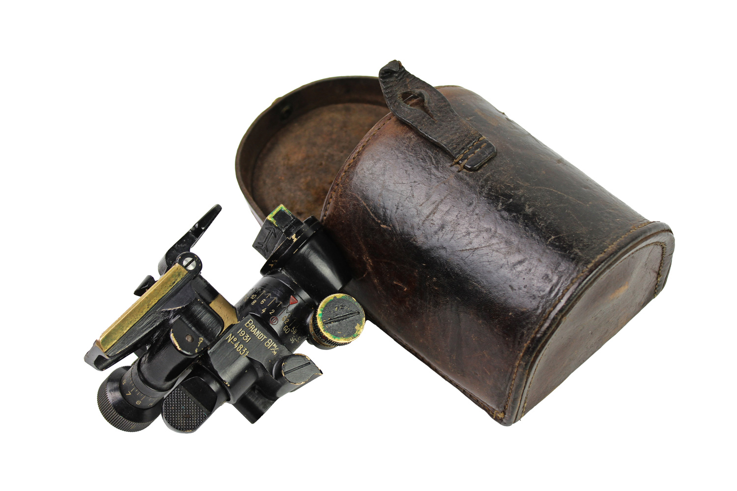 II RP Celownik Moździerz Stockes Brand 81mm wz.31 Francja 