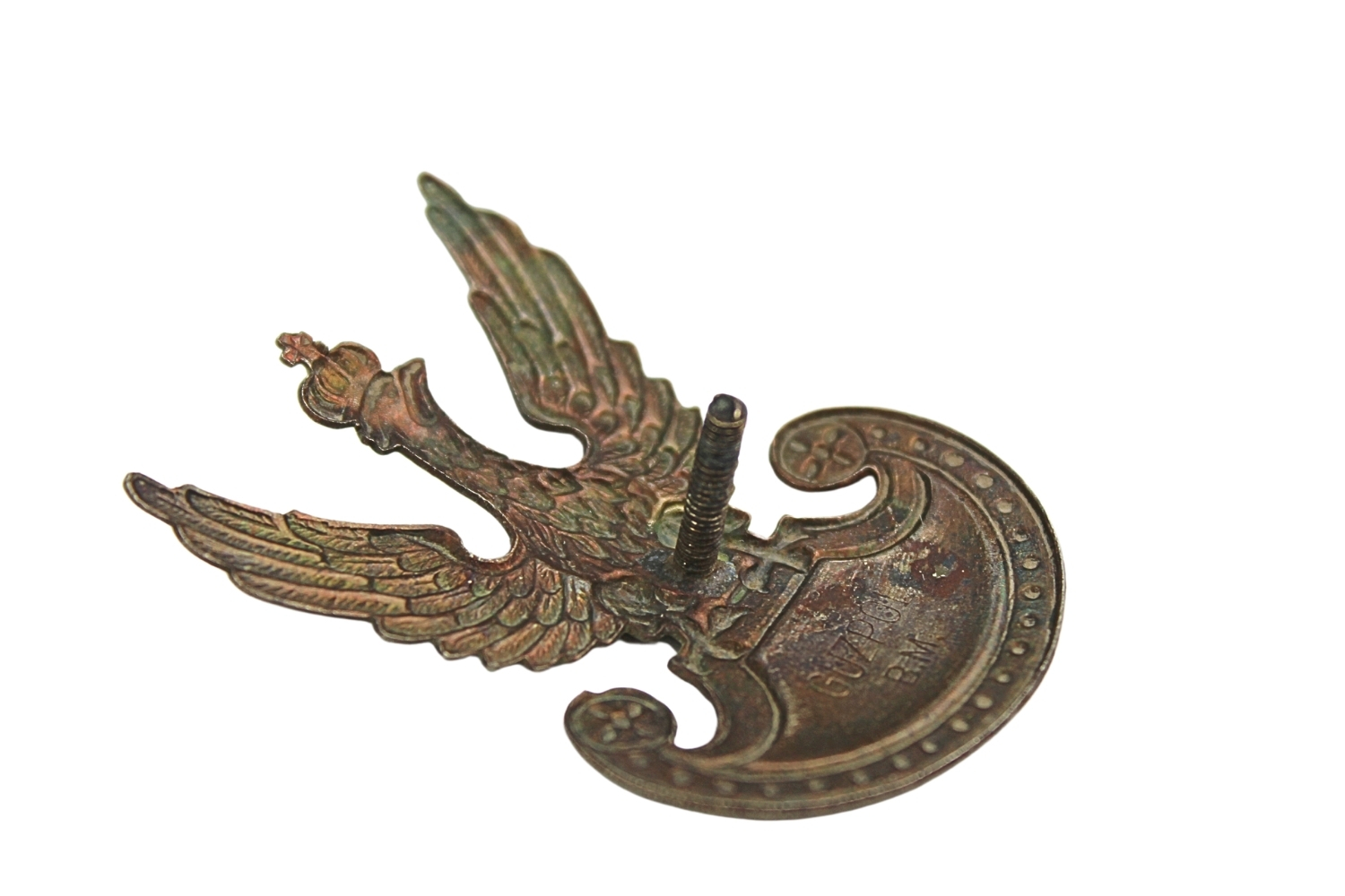 II RP Orzeł wz.19 Guzpol Biały Metal