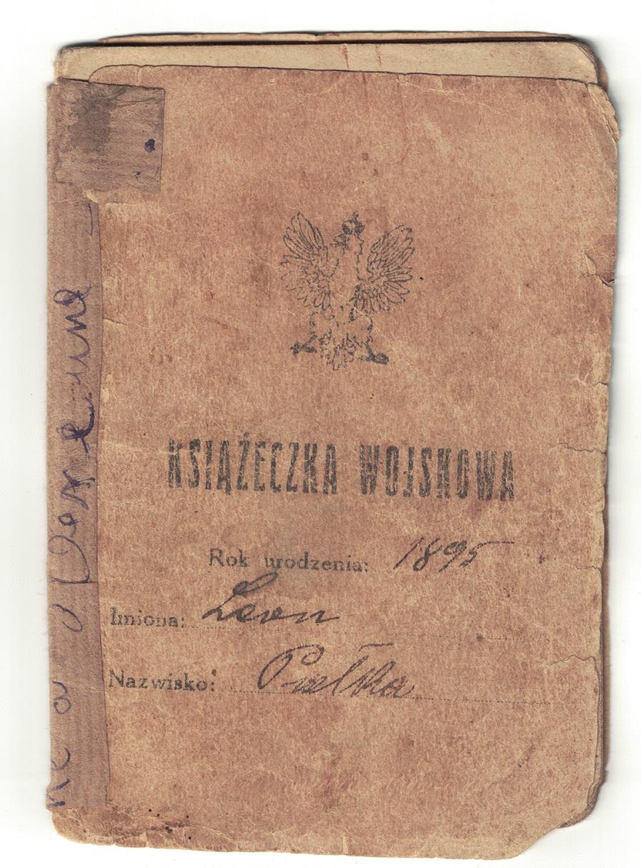 II RP Książeczka Wojskowa P.K.U. Wadowice