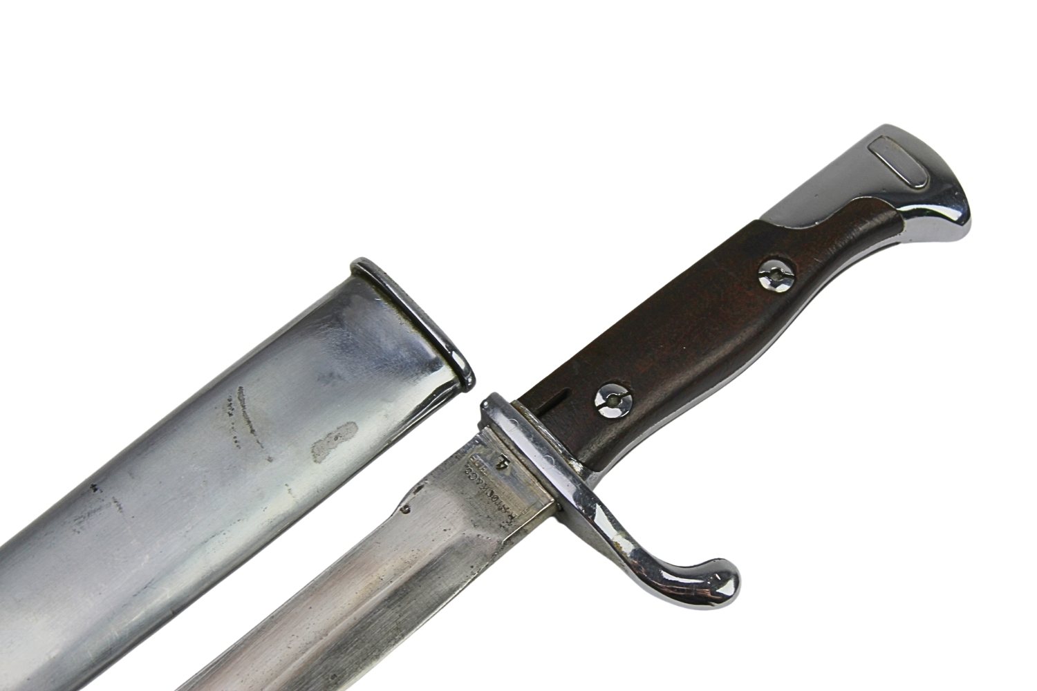 II RP Bagnet wz.98/05 „Liść” z polskim oznaczeniem wzoru 