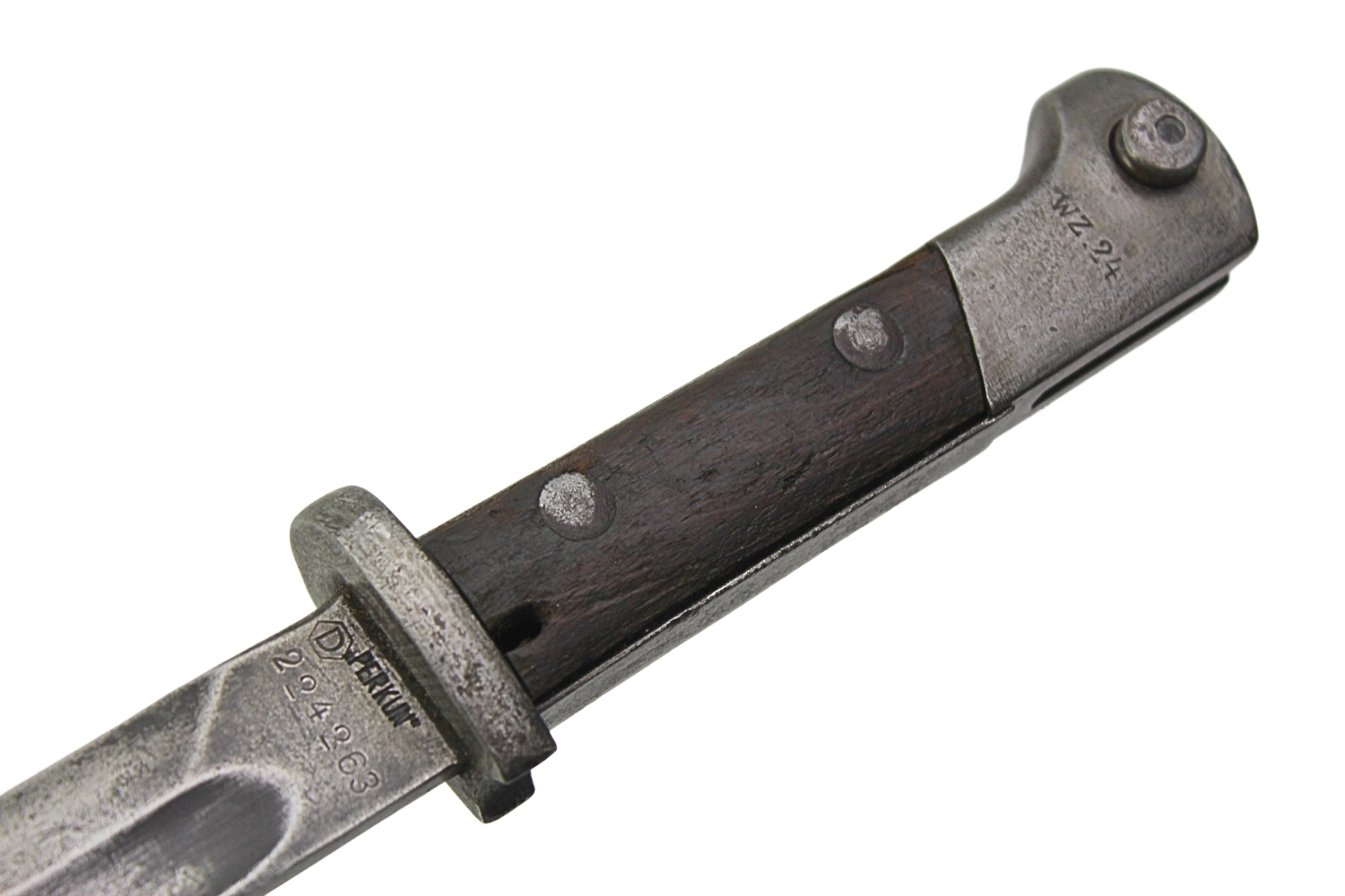 II RP Bagnet wz.24 „Perkun” z oznaczeniem wzoru