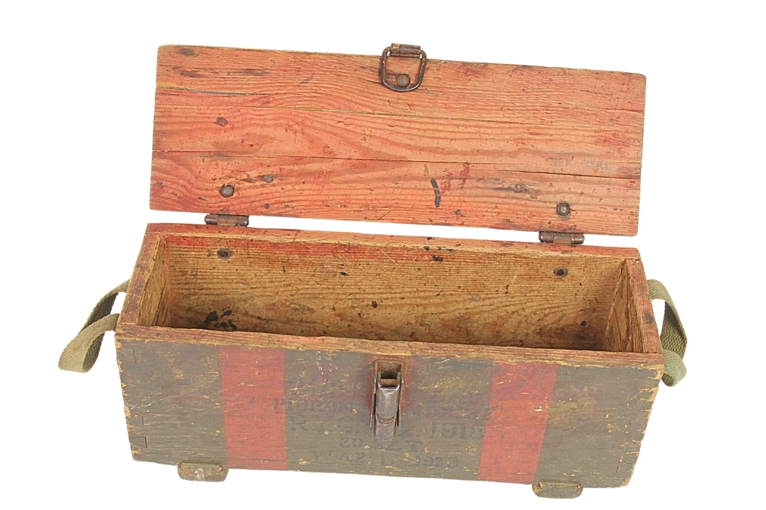 II RP Skrzynka na 30szt. zapalników R.Y.G. wz.1918 W.A.2 1939