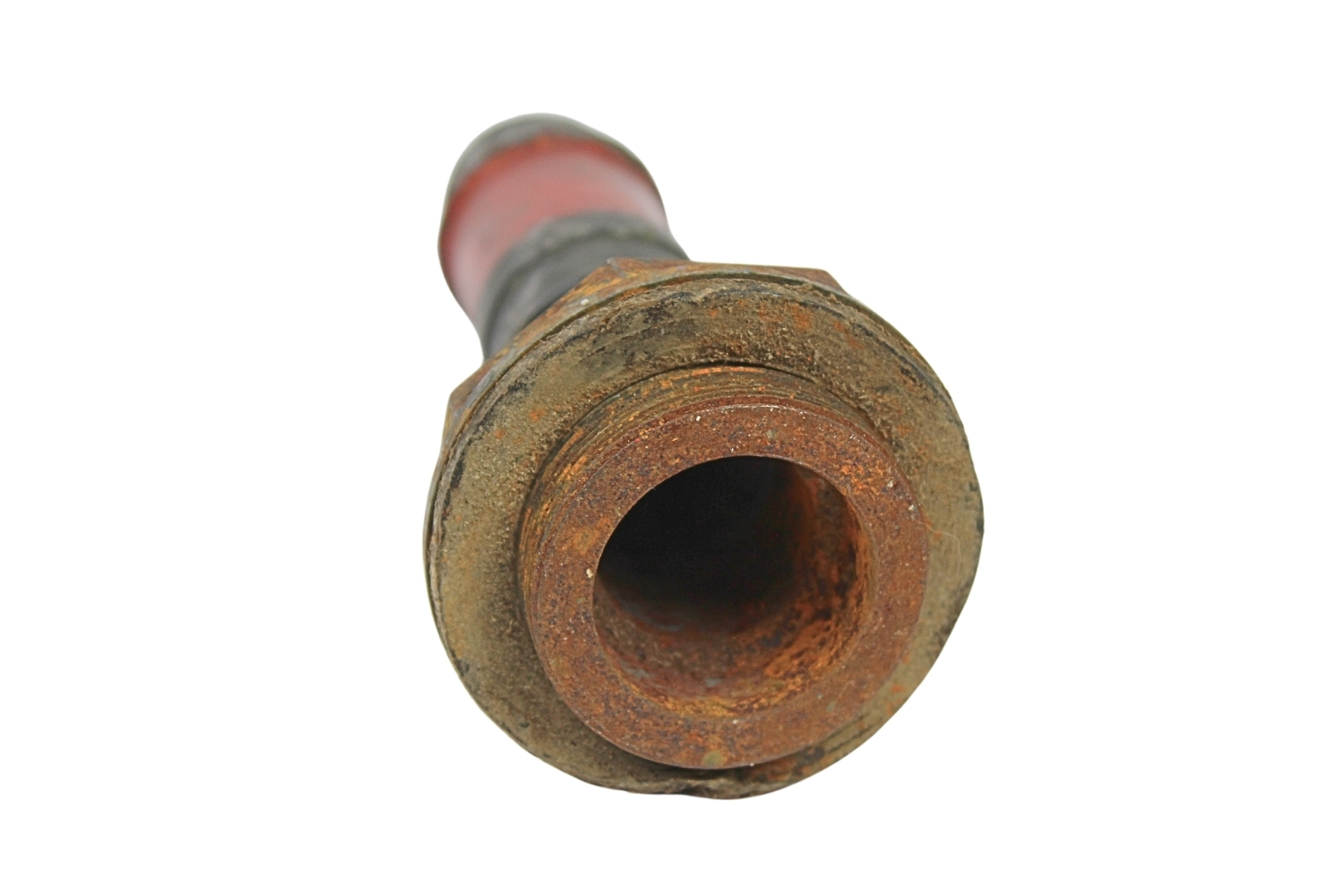 Zapalnik z miny morskiej Niemcy II WŚ skorupa dekoracyjna