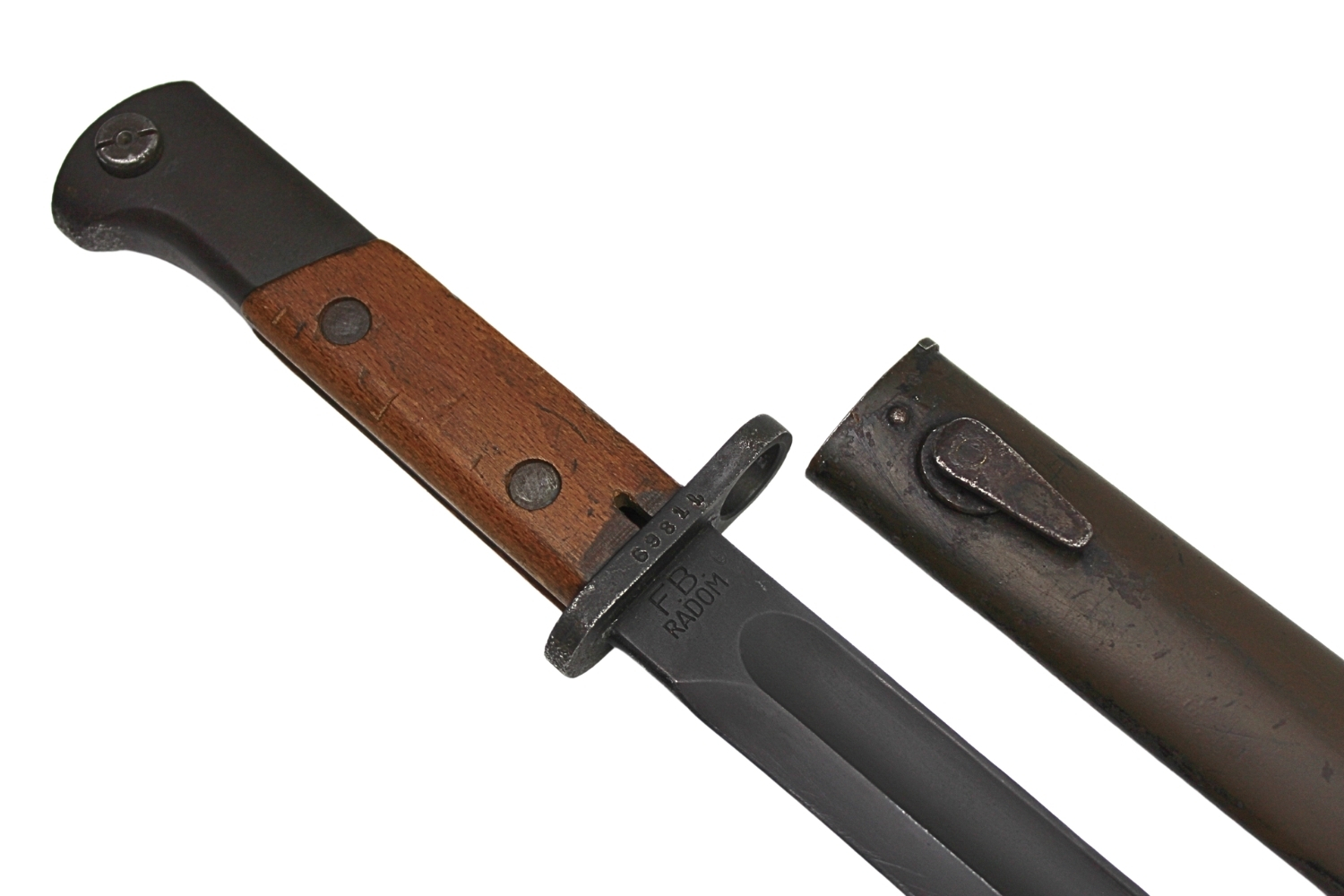 II RP Bagnet wz.29 F.B. Radom 1939 Mobilizacyjny Parkeryzowany