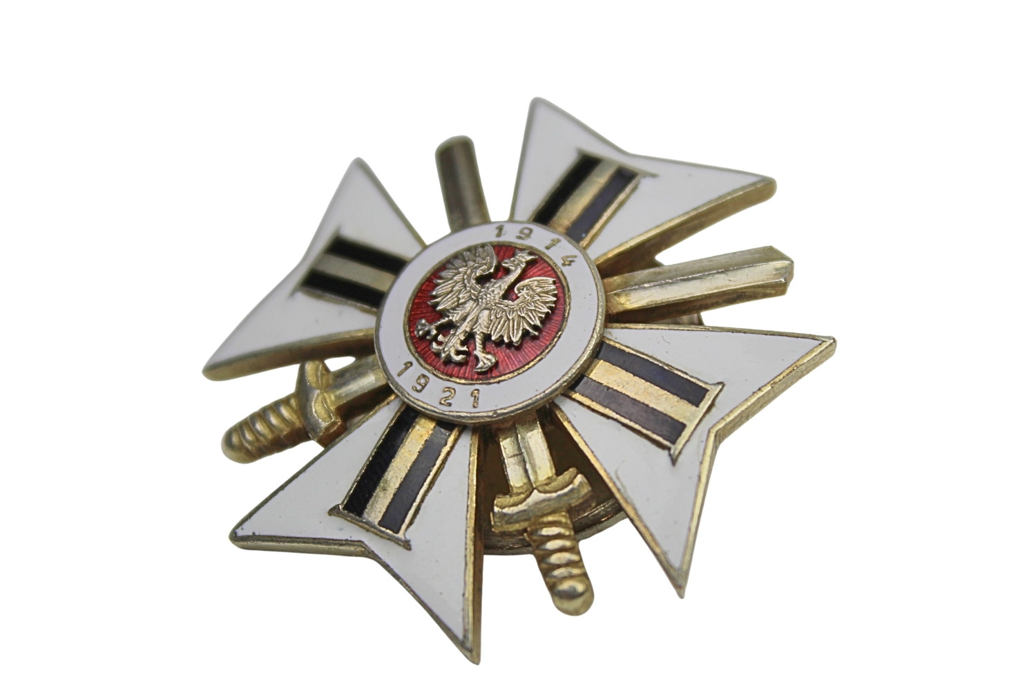 II RP Odznaka Związku Byłych Ochotników Armii Polskiej Chyliński Stan