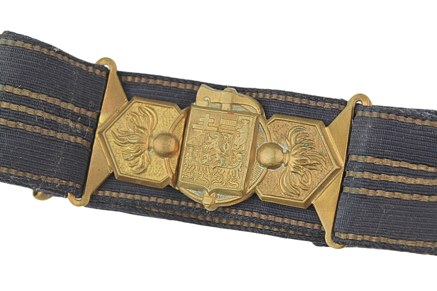 KLAMRA Z PASEM ZWIĄZKU CZECHOSŁOWACKICH STRAŻNIKÓW