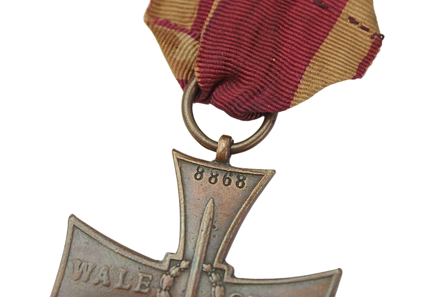 II RP Krzyż Walecznych duży Knedler niski numer