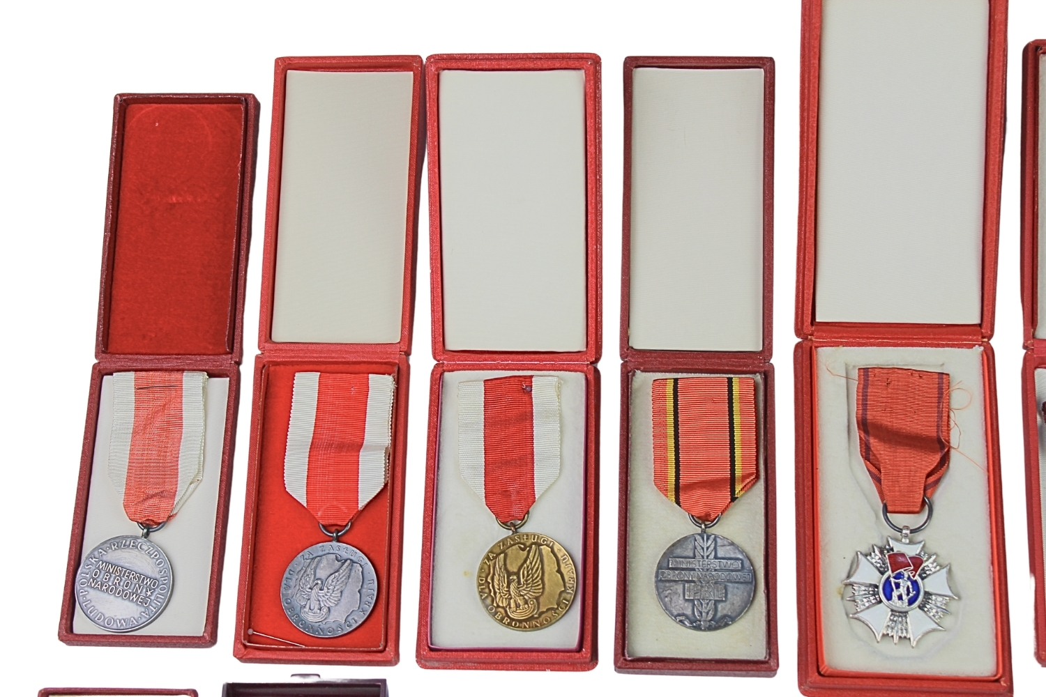 PRL Duży zestaw odznaczeń po mgr inż. Januszu Anuszewskim 