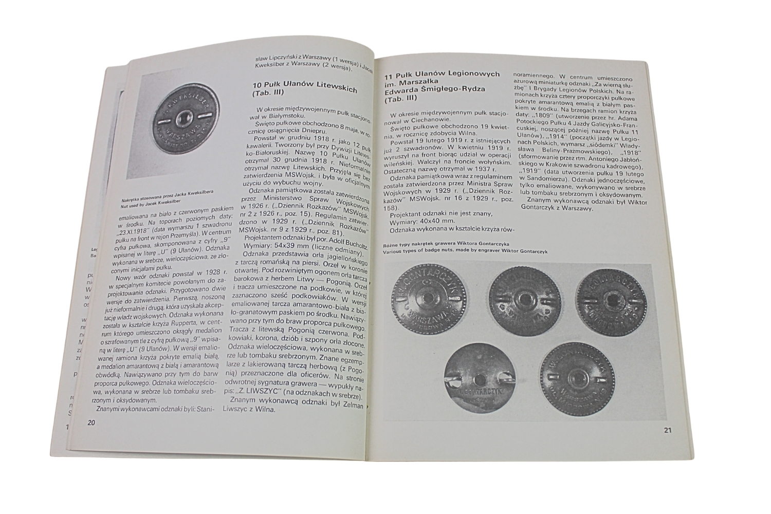 ODZNAKI PAMIĄTKOWE WP 1921-1939 KAWALERIA