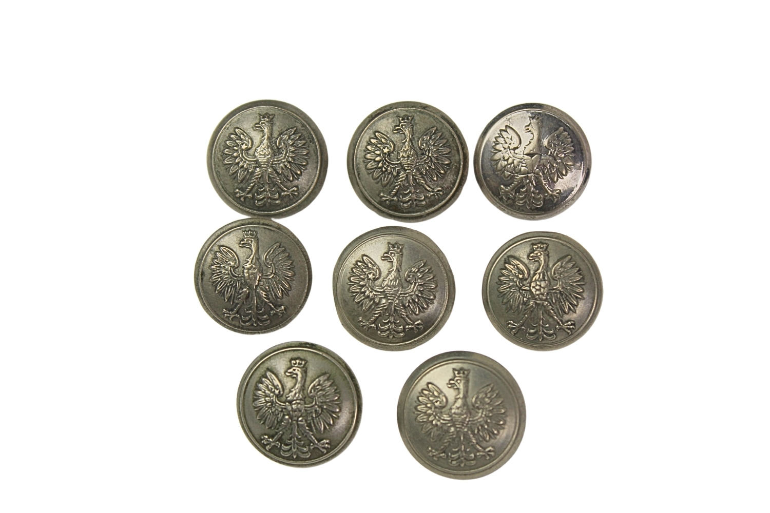 II RP Zestaw Guzików wz.28