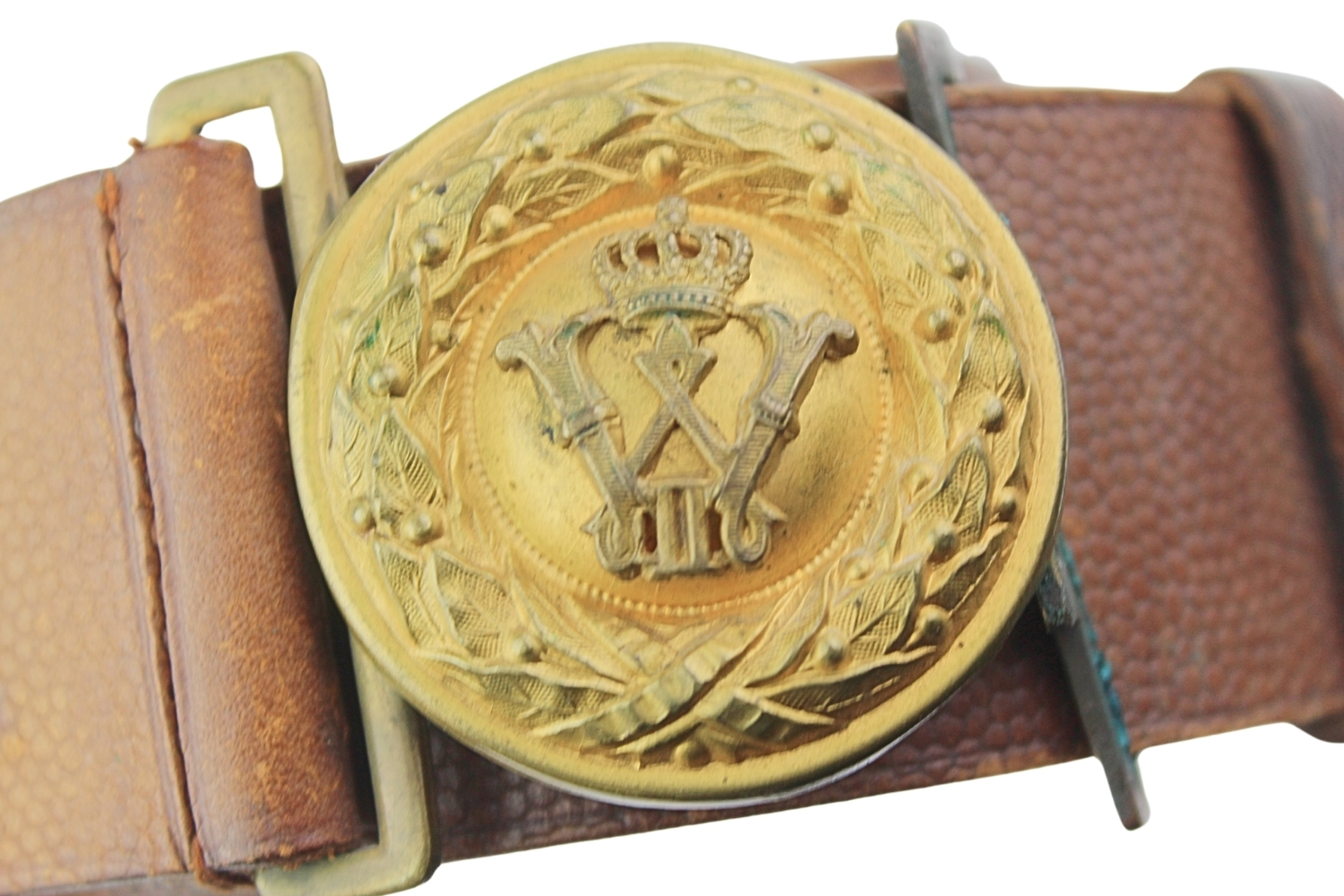 Pas oficerski z klamrą prusy