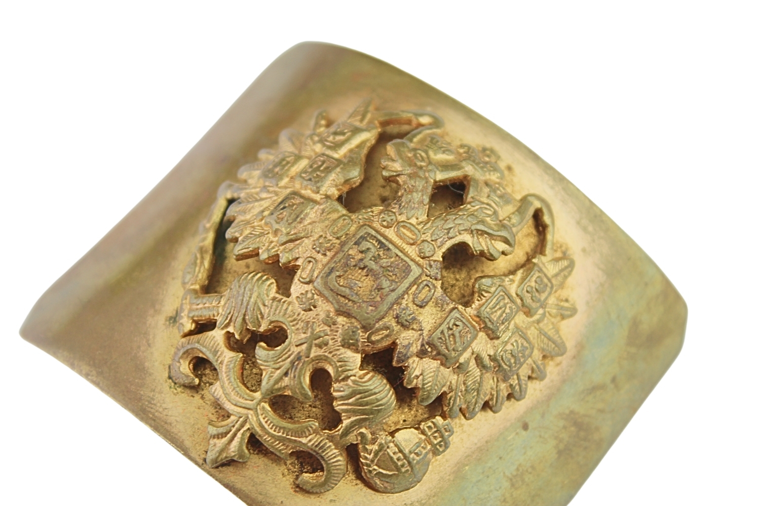 Klamra carska z nakładanym orłem unikat